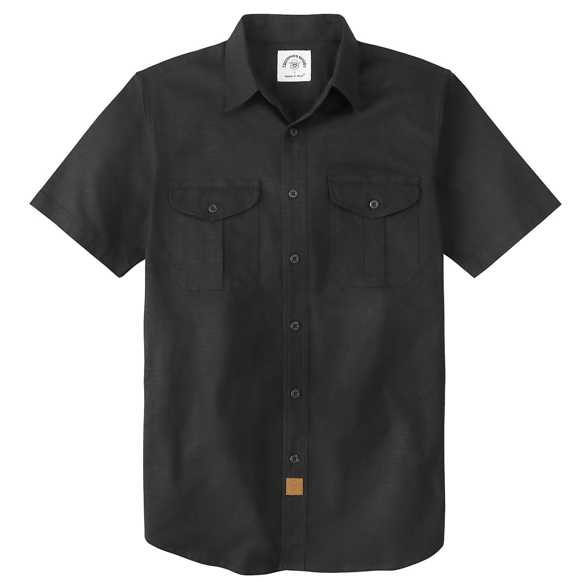 Y's SHORT SLEEVE BUTTON-UP SHIRT ブラック2 Y's SHORT SLEEVE BUTTON-UP SHIRT ブラック2 - メルカリ