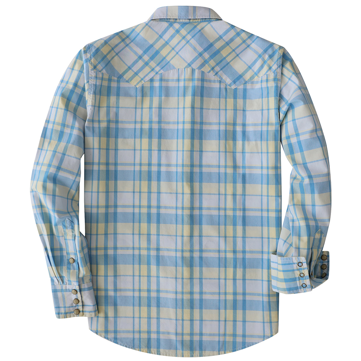 Dubinik® 4.1oz Pearl Snap Shirts For Men Long Sleeve Lightweight Casua