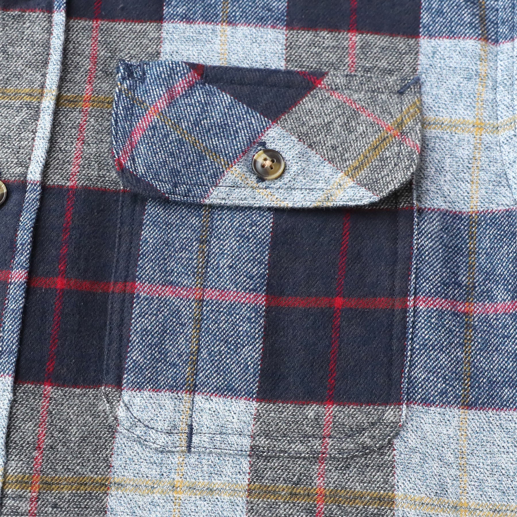 Mens Midweight Flannel Shirts Long Sleeve Casual Button Down Brushed 100% Cotton Shirt#1005