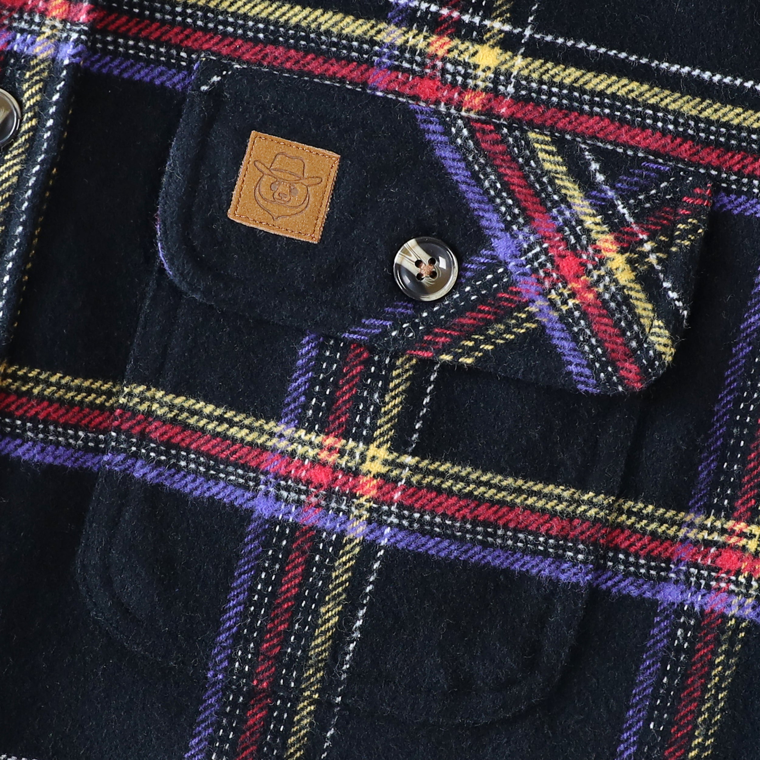 Dubinik® Mens Flannel Shirts Long Sleeve Casual Button Down Heavyweight Soft Pure Cotton Plaid Warm Suede Cuffs#0082007