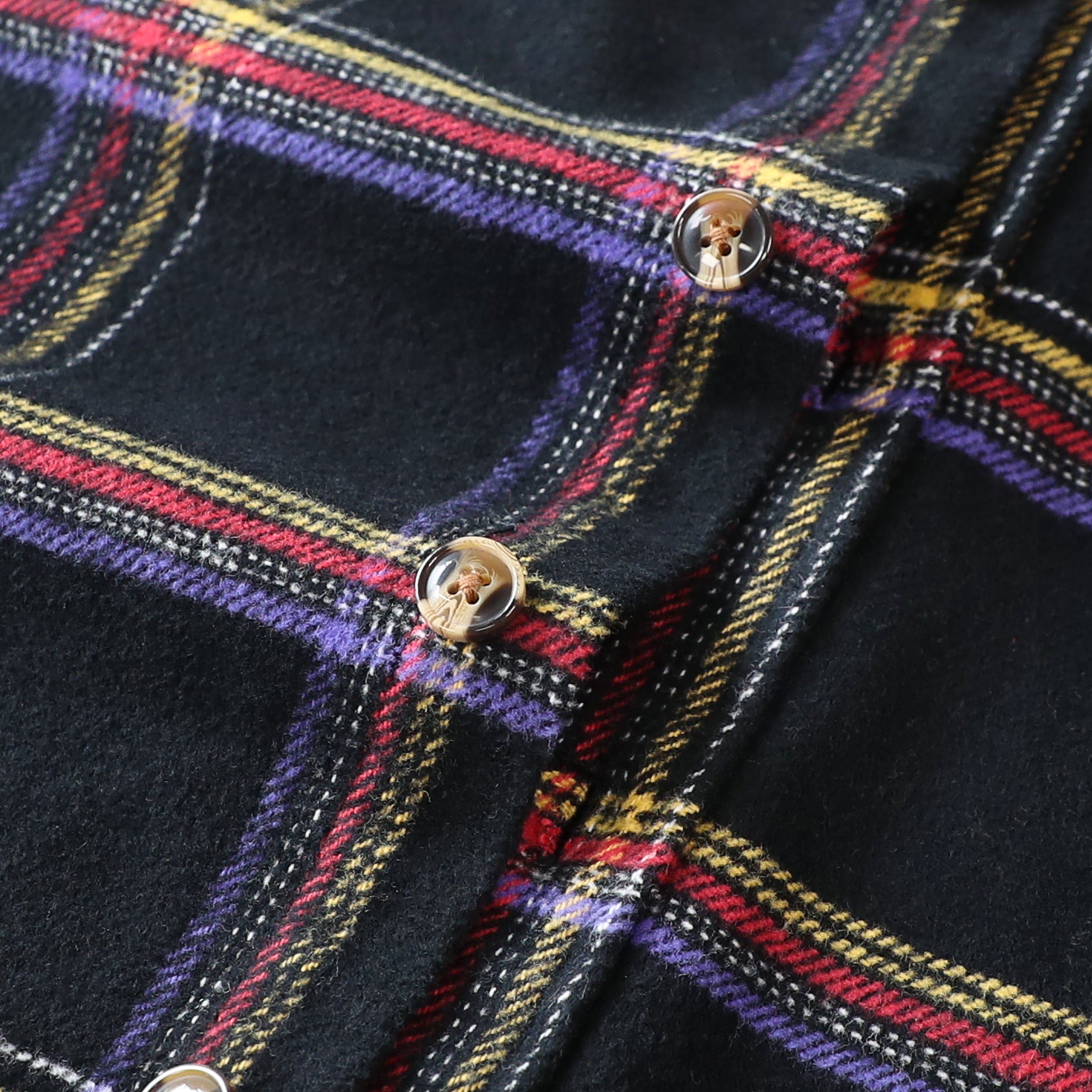 Dubinik® Mens Flannel Shirts Long Sleeve Casual Button Down Heavyweight Soft Pure Cotton Plaid Warm Suede Cuffs#0082007