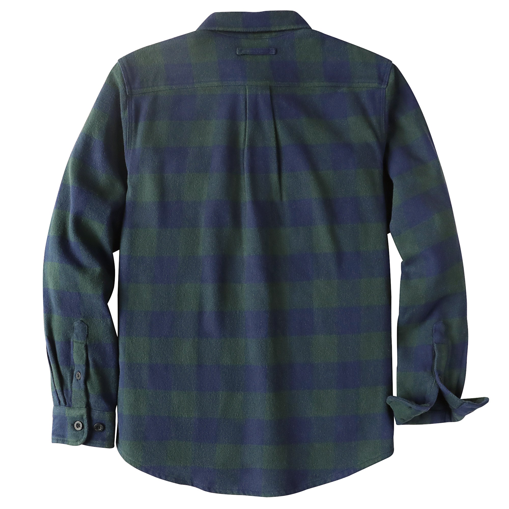 Dubinik® 13oz Ultra Heavyweight Flannel Shirt for Men Long Sleeve Mens Plaid Button Down Shirts for Men Vintage 100% Cotton#0081016