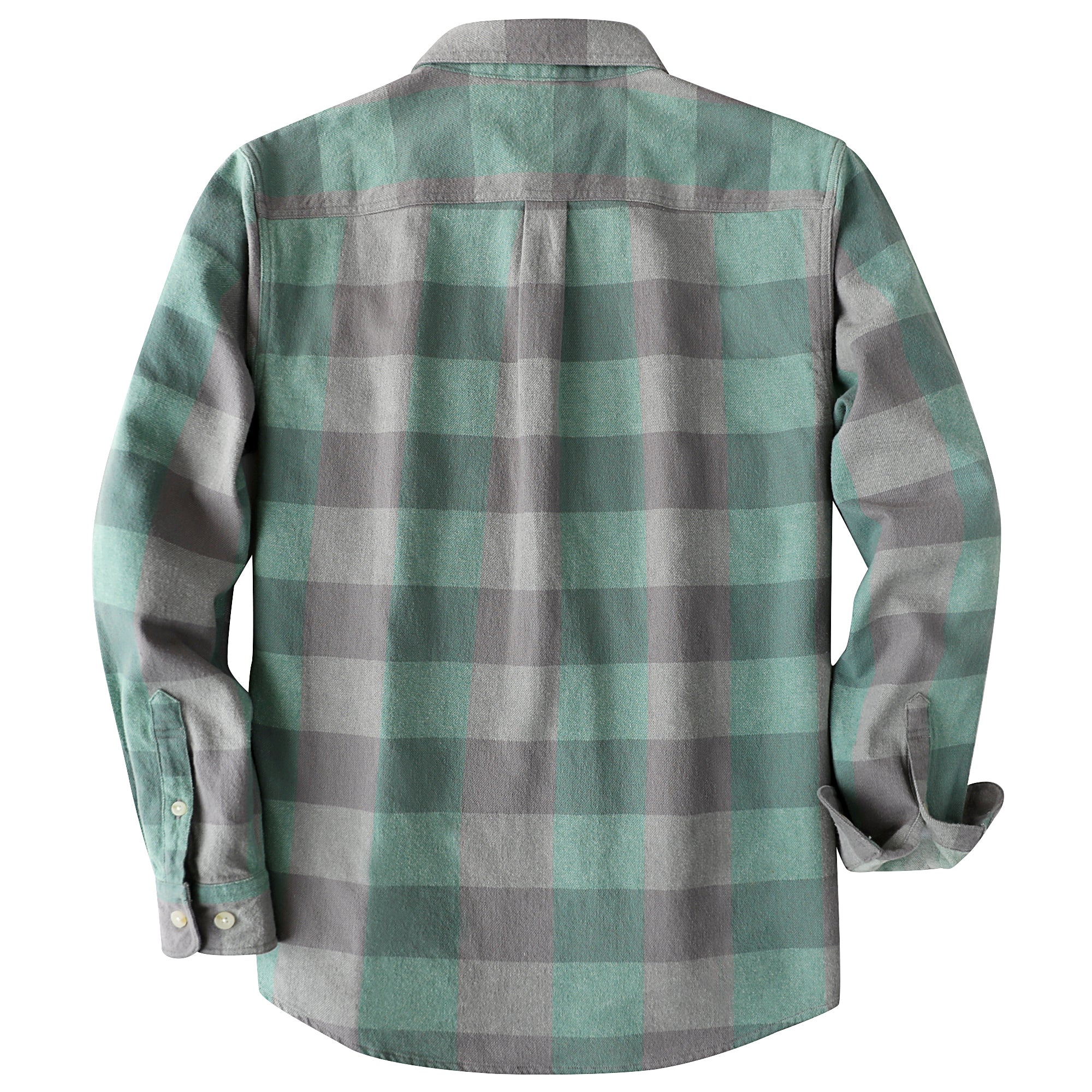 Dubinik®Mens Flannel Shirts Long Sleeve Flannel Shirt For Men Warm Casual Soft Cotton Button Down Plaid Mens Flannel Shirt#34024