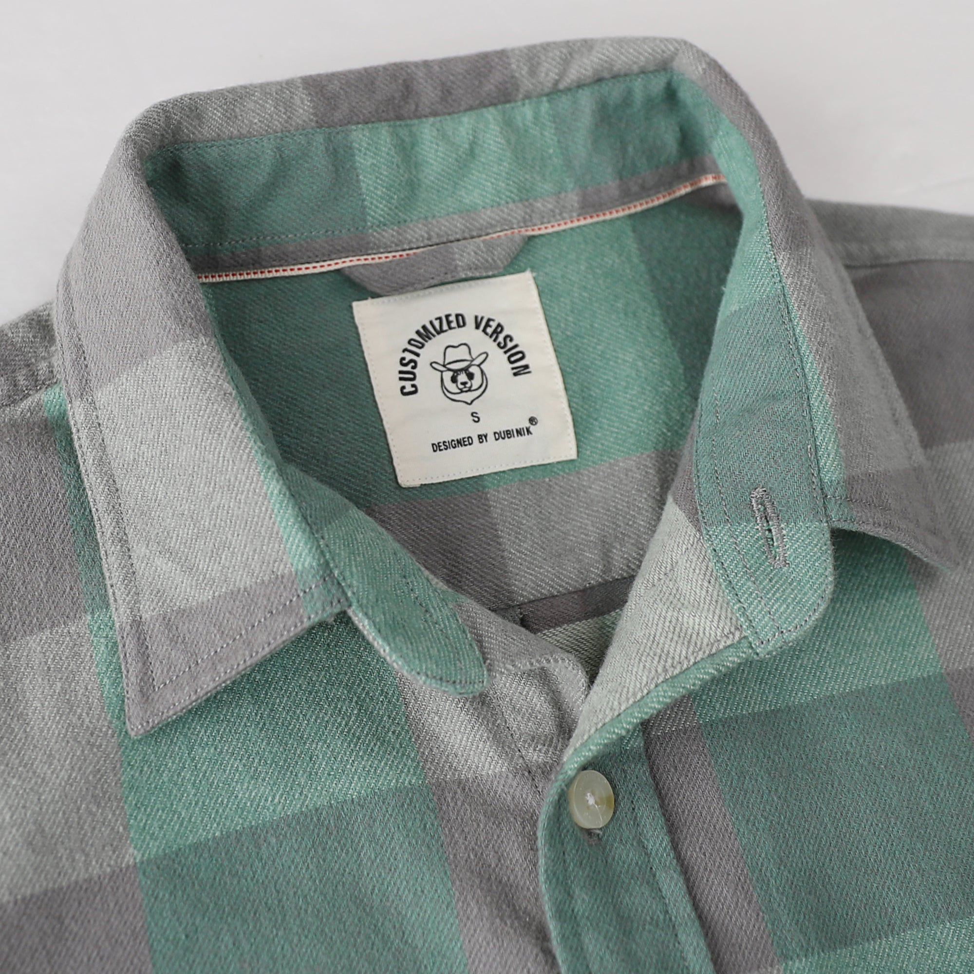 Dubinik®Mens Flannel Shirts Long Sleeve Flannel Shirt For Men Warm Casual Soft Cotton Button Down Plaid Mens Flannel Shirt#34024
