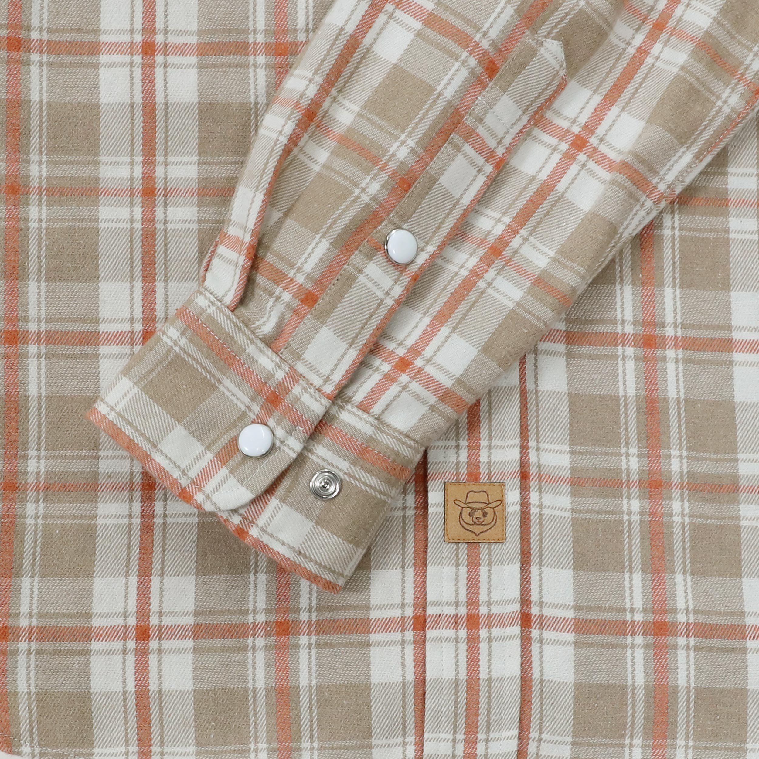 Dubinik® Flannel Shirt for Men Western Cowboy Pearl Snap Shirts for Men Long Sleeve Vintage Buttons Down Plaid Shirt#28406