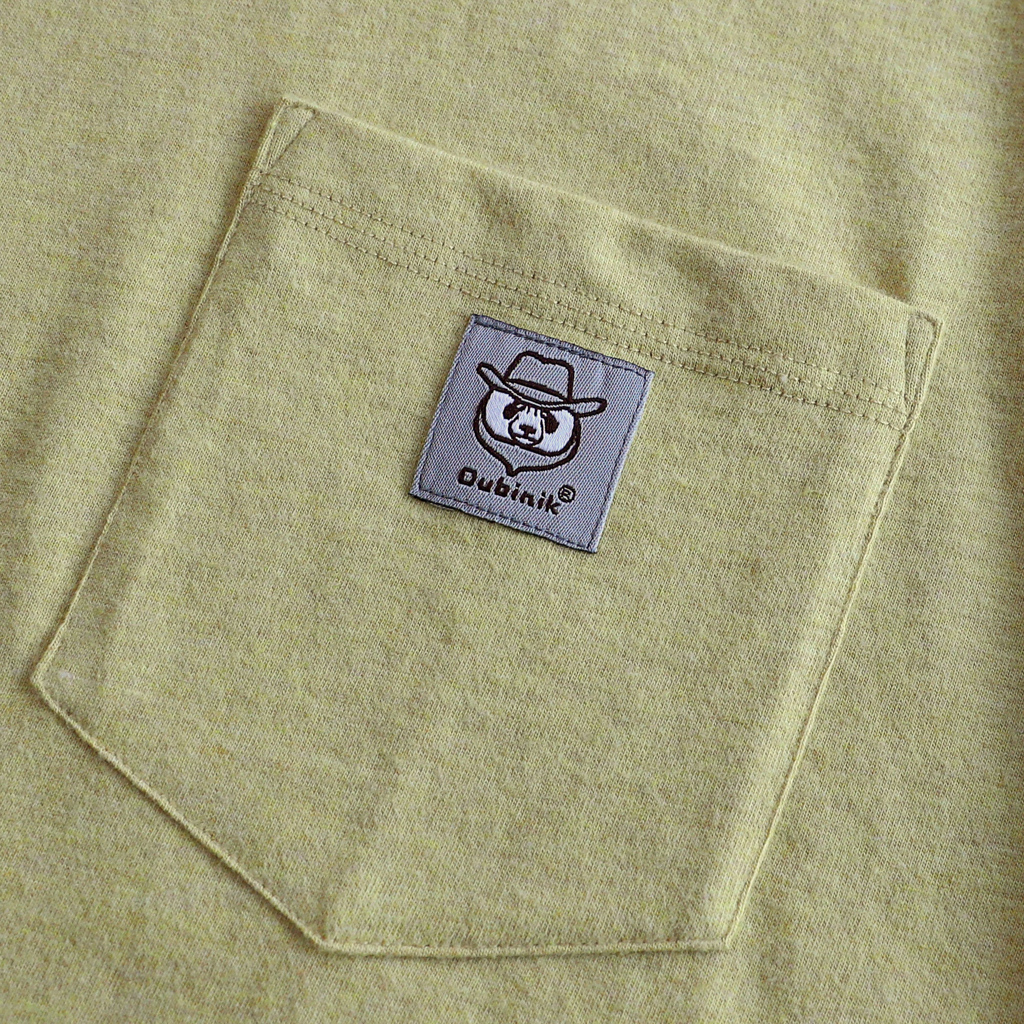 Dubinik® Men's Long Sleeve T-Shirts 100% Cotton Heightwight Workwear with Pocket#31204