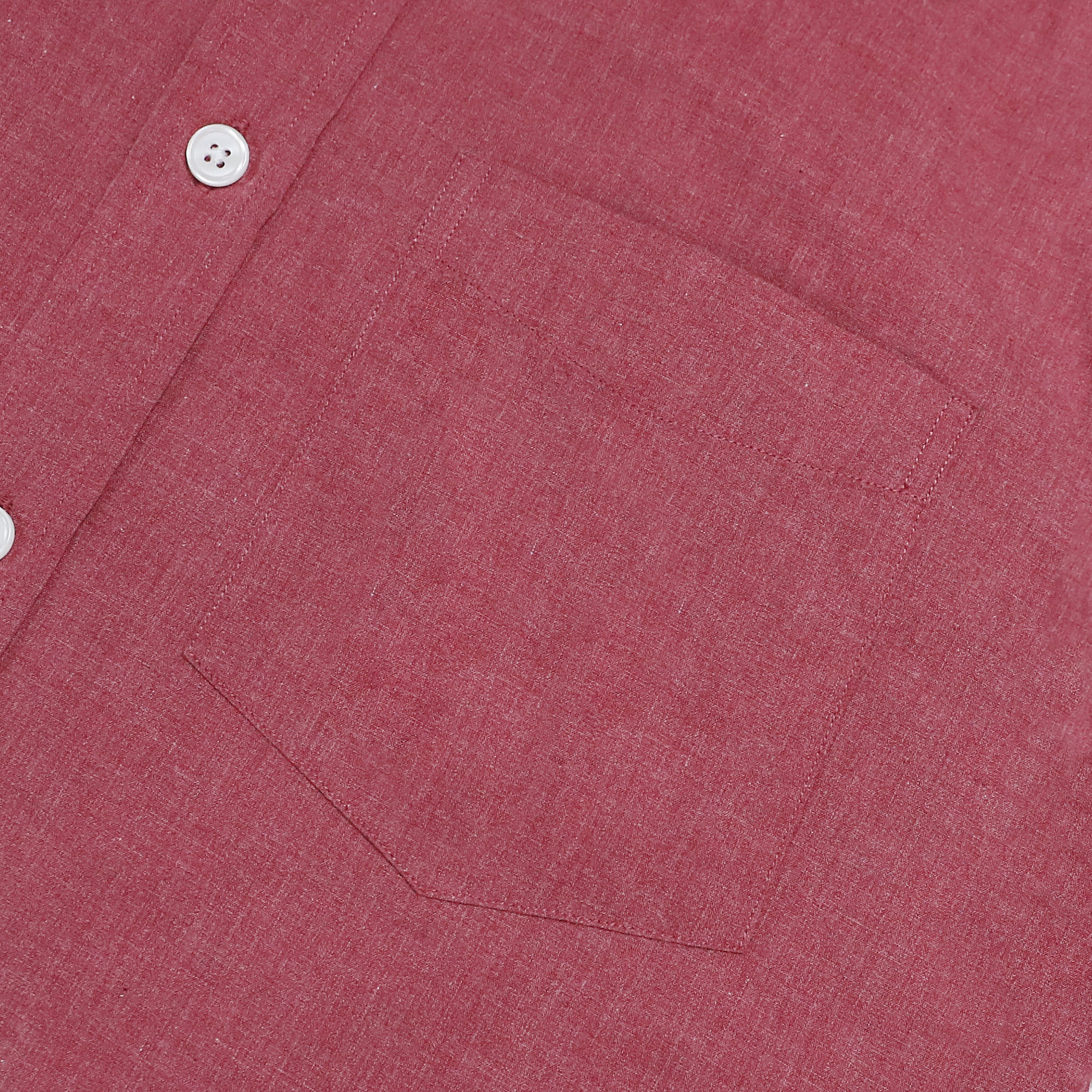 Dubinik® Jujube Red Solid Mens Short Sleeve Button Down Shirts 100% Cotton Plaid Men's Casual Button-Down Shirts with Pocket#011507
