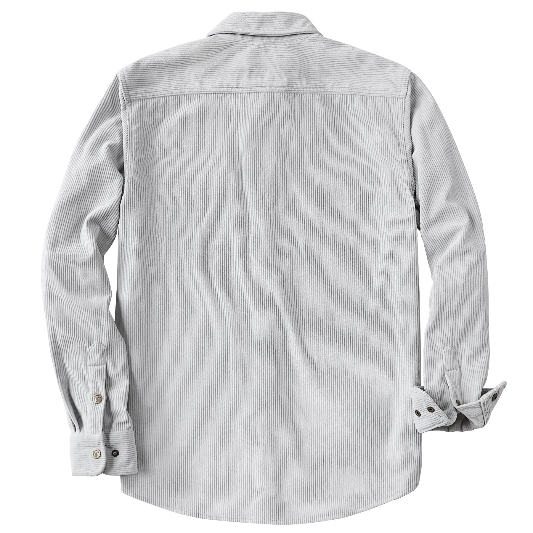 Dubinik® Cordhemd Herren Cordjacke Herren Langarm Casual Work Vintage Regular Fit Herrenhemd mit Druckknöpfen #31005