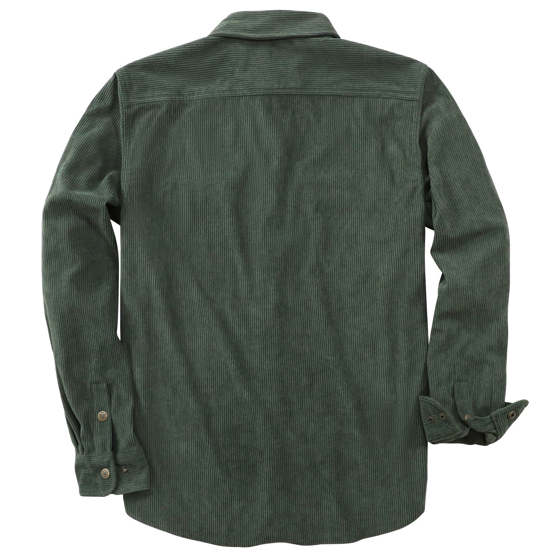 Dubinik® Cordhemd Herren Cordjacke Herren Langarm Casual Work Vintage Regular Fit Herrenhemd mit Druckknöpfen #31006