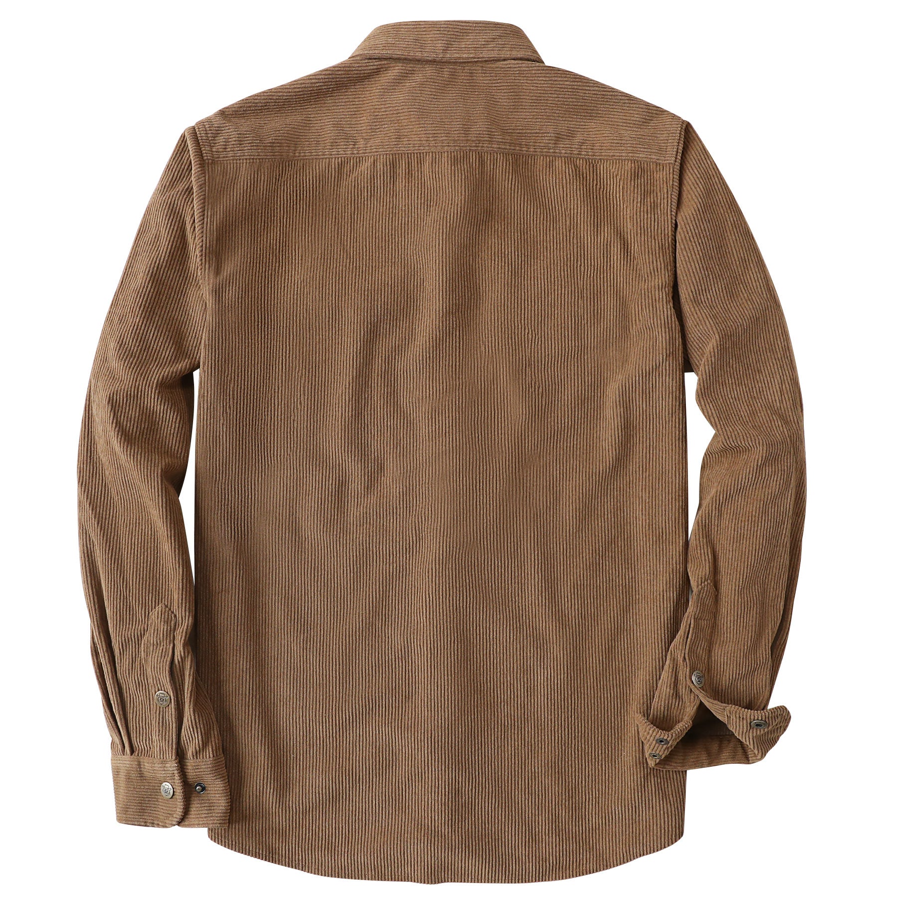 Dubinik® Cordhemd Herren Cordjacke Herren Langarm Casual Work Vintage Regular Fit Herrenhemd mit Druckknöpfen #31002