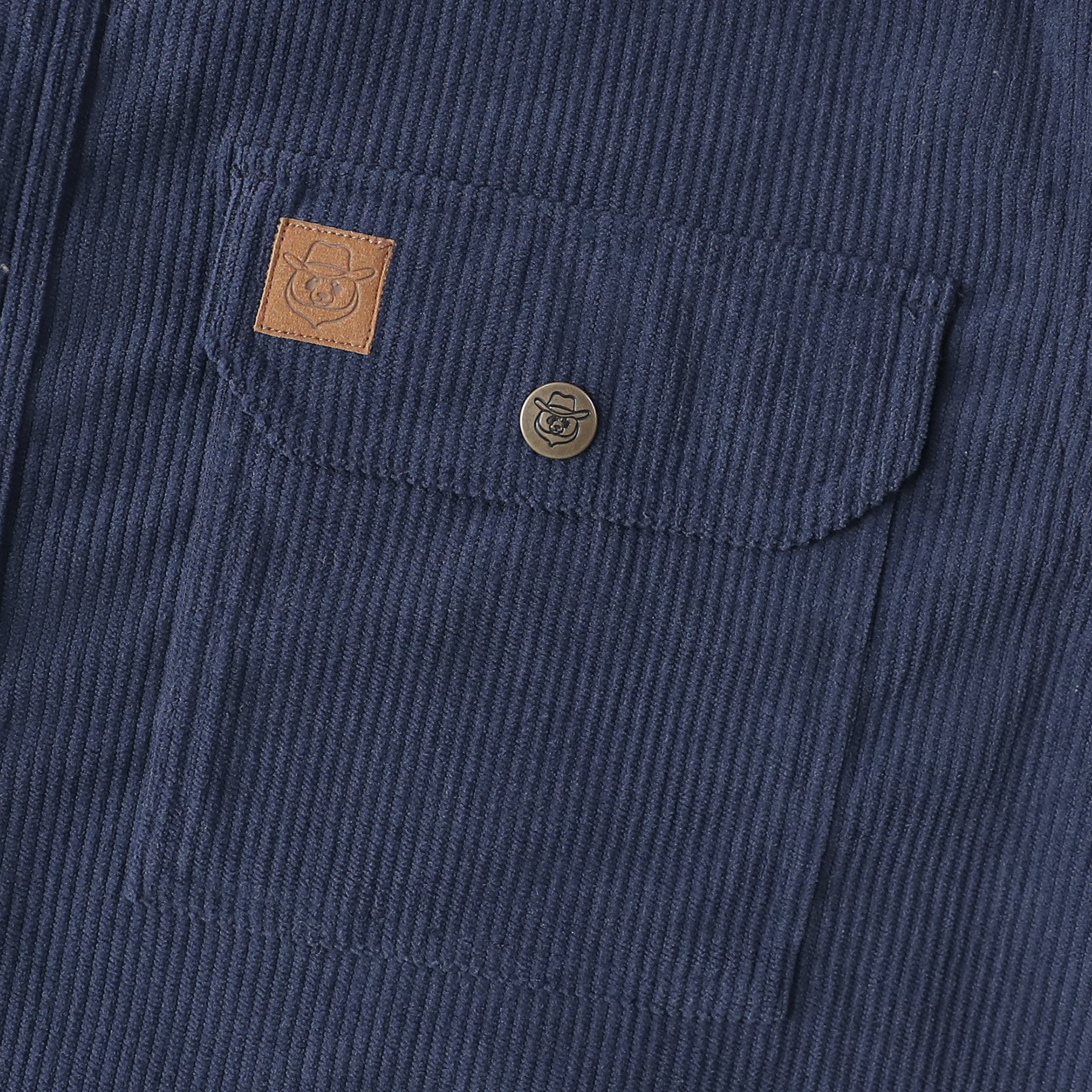Dubinik® Corduroy Shirt Men Corduroy Jacket Men Long Sleeve Casual Work Vintage Regular Fit Mens Snap Button Shirt#31004