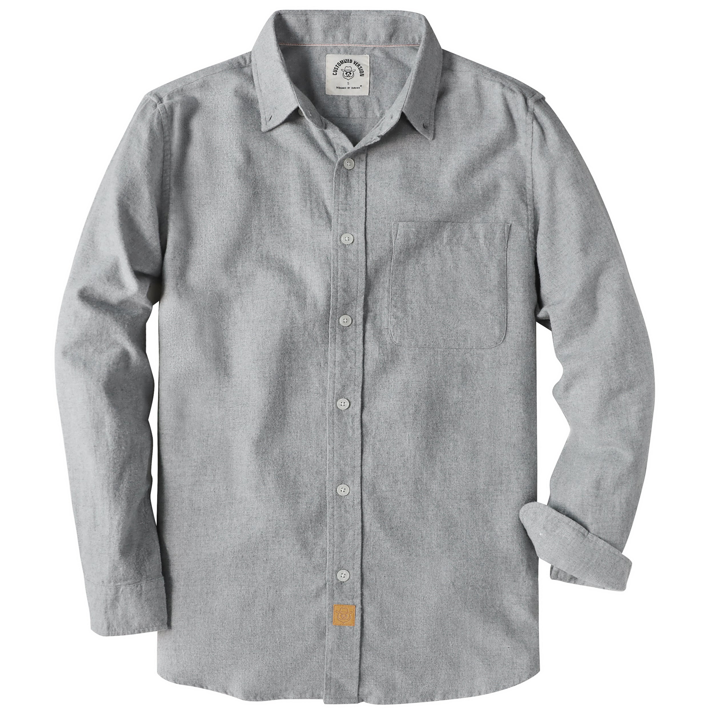 Men's Plaid Flannel Long Sleeve Shirts #0304