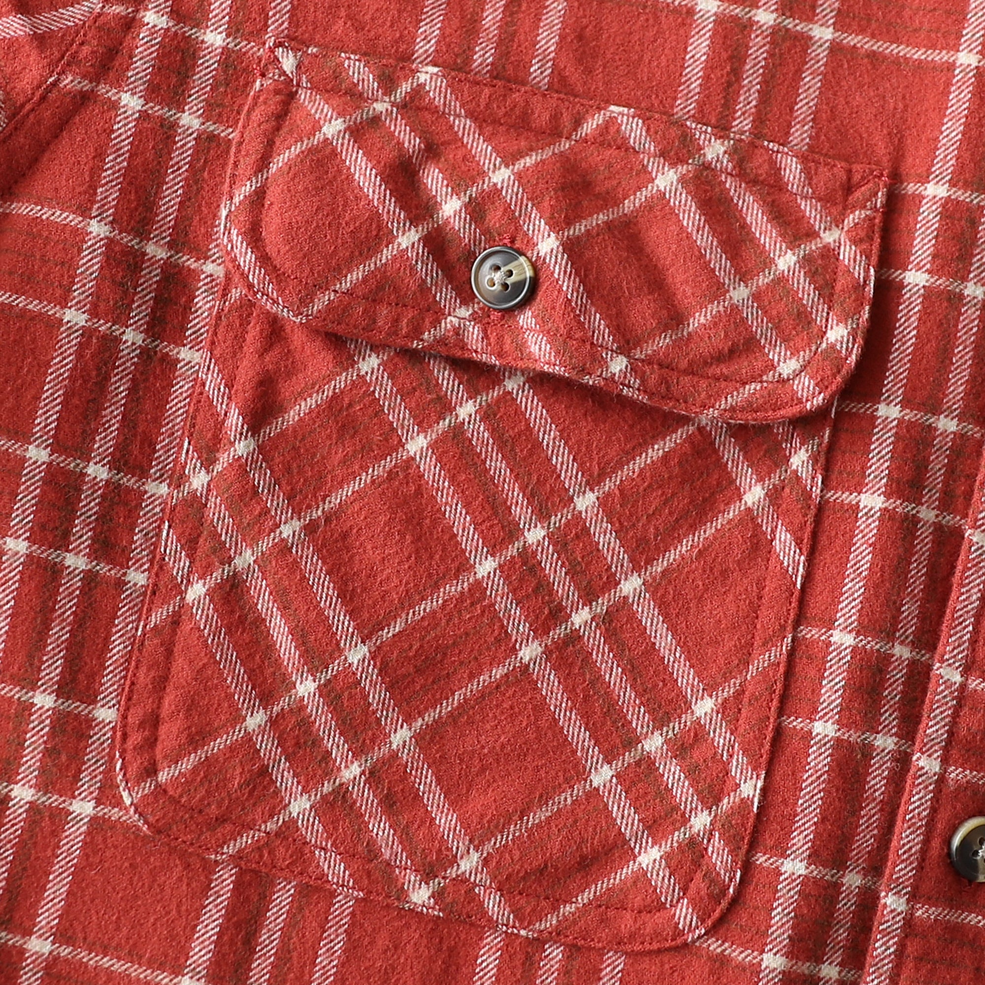 Chemise en flanelle Dubinik® pour homme, manches longues, boutonnée, à carreaux, tout en coton doux et brossé, chemise utilitaire décontractée pour homme #0030004