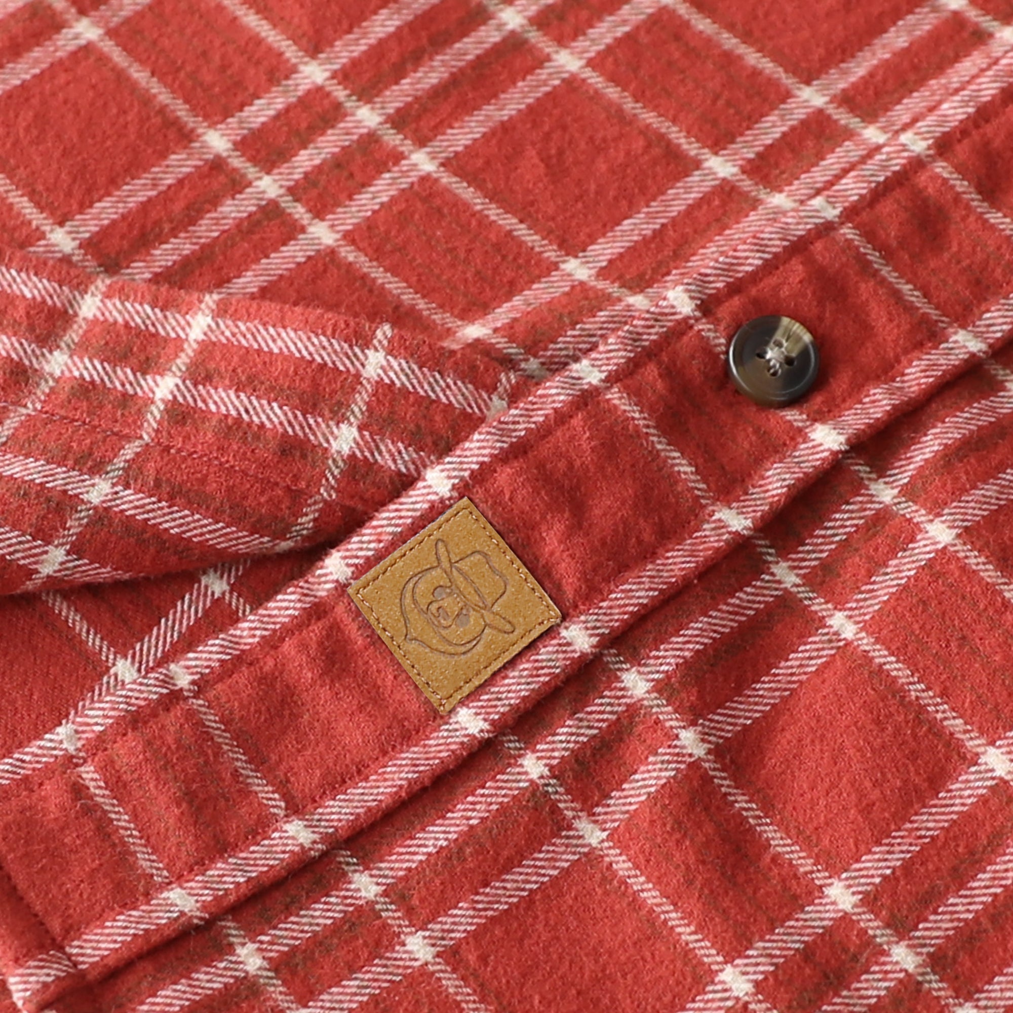 Chemise en flanelle Dubinik® pour homme, manches longues, boutonnée, à carreaux, tout en coton doux et brossé, chemise utilitaire décontractée pour homme #0030004