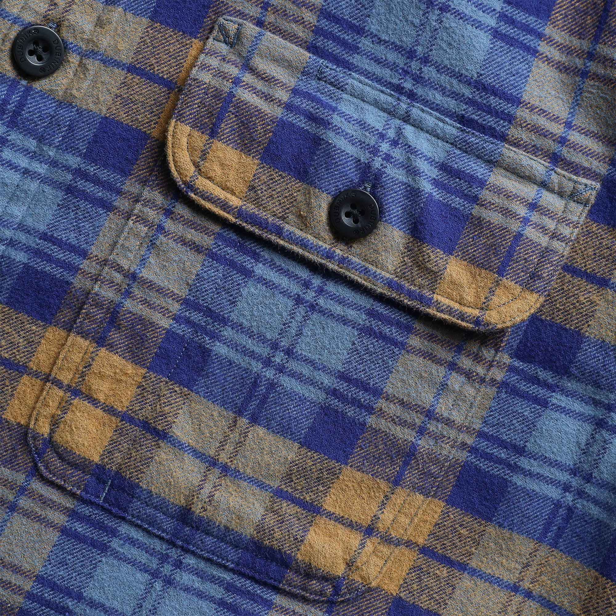 Chemise à carreaux Dubinik® à manches longues et mi-lourde pour homme, chaude, décontractée et douce, en coton, à boutons, #3408