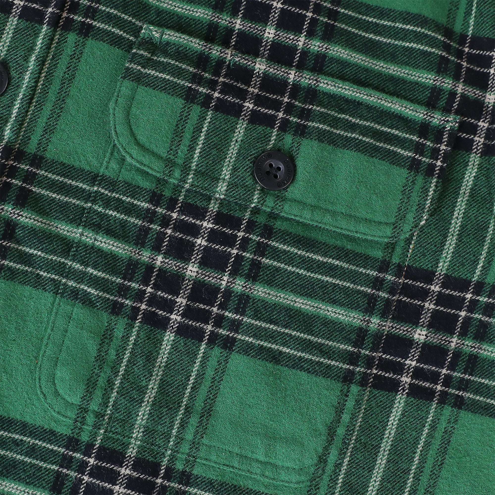 Chemise à carreaux Dubinik® à manches longues et mi-lourde pour homme, chaude, décontractée et douce, en coton, à boutons, #3406