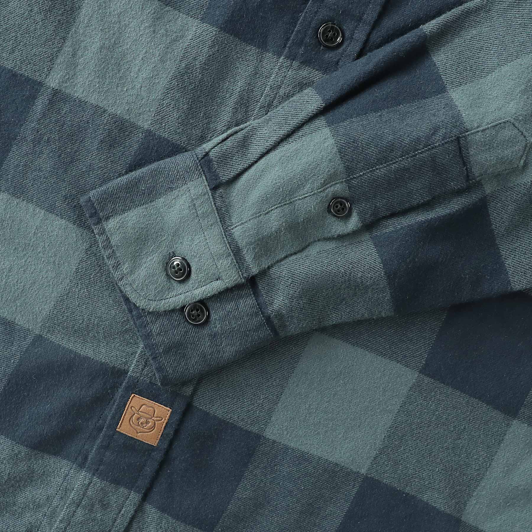 Dubinik® Flanellhemd für Herren, 100 % Baumwolle, Herren-Flanellhemden, langärmelig, kariert, weich, lässig, Button-Down-Hemd, Herren #66028