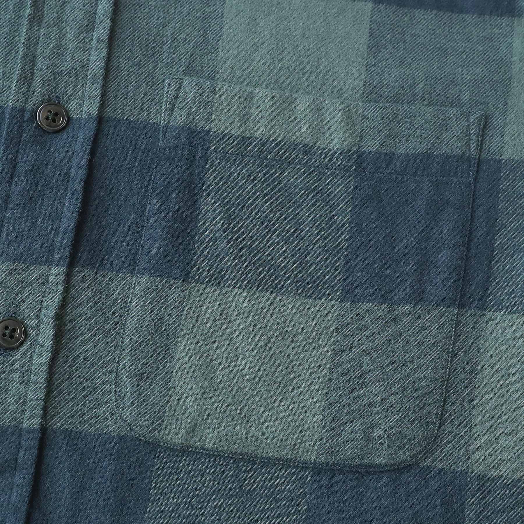 Dubinik® Flanellhemd für Herren, 100 % Baumwolle, Herren-Flanellhemden, langärmelig, kariert, weich, lässig, Button-Down-Hemd, Herren #66028