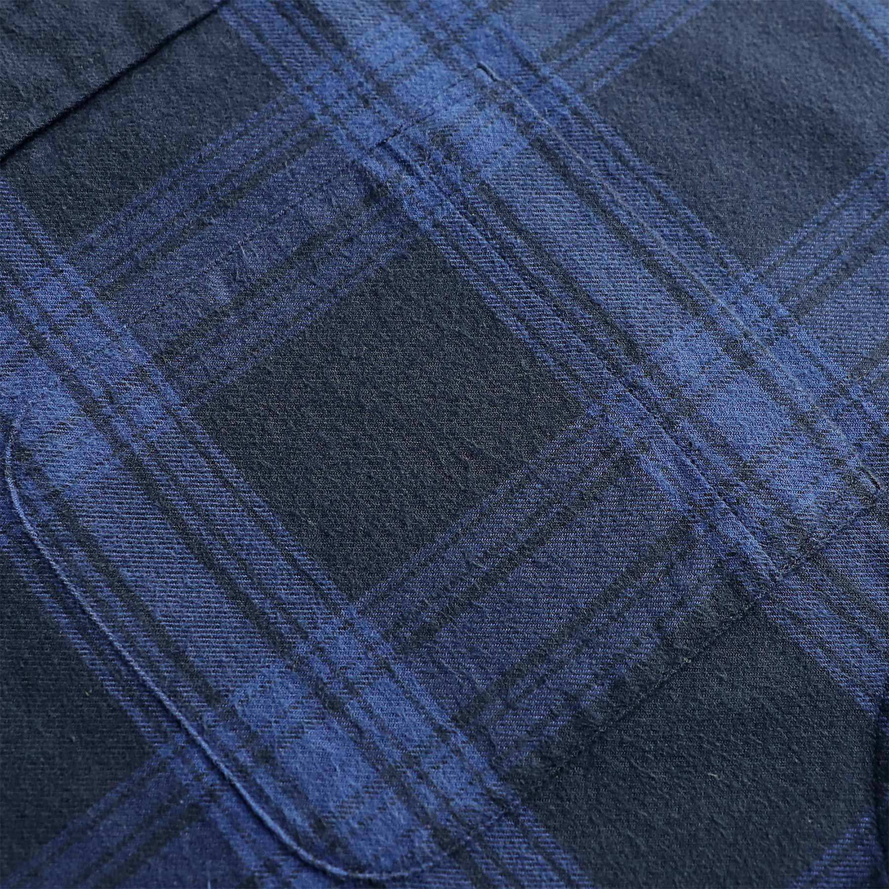 Chemise en flanelle Dubinik® pour homme, 100 % coton, manches longues, à carreaux, douce, décontractée, boutonnée, #66009