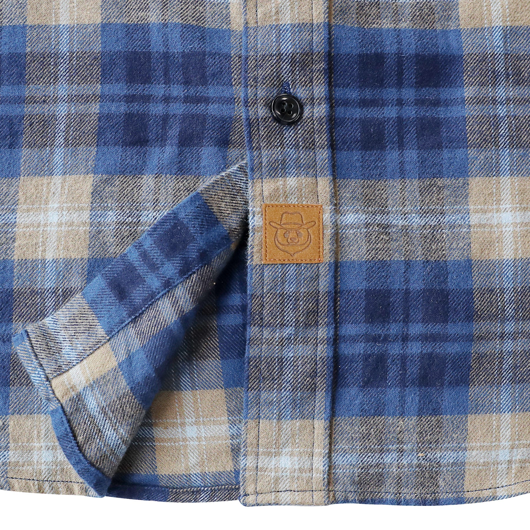 Dubinik® Flanellhemd für Herren, 100 % Baumwolle, Herren-Flanellhemden, langärmelig, kariert, weich, lässig, Button-Down-Hemd, Herren #66012
