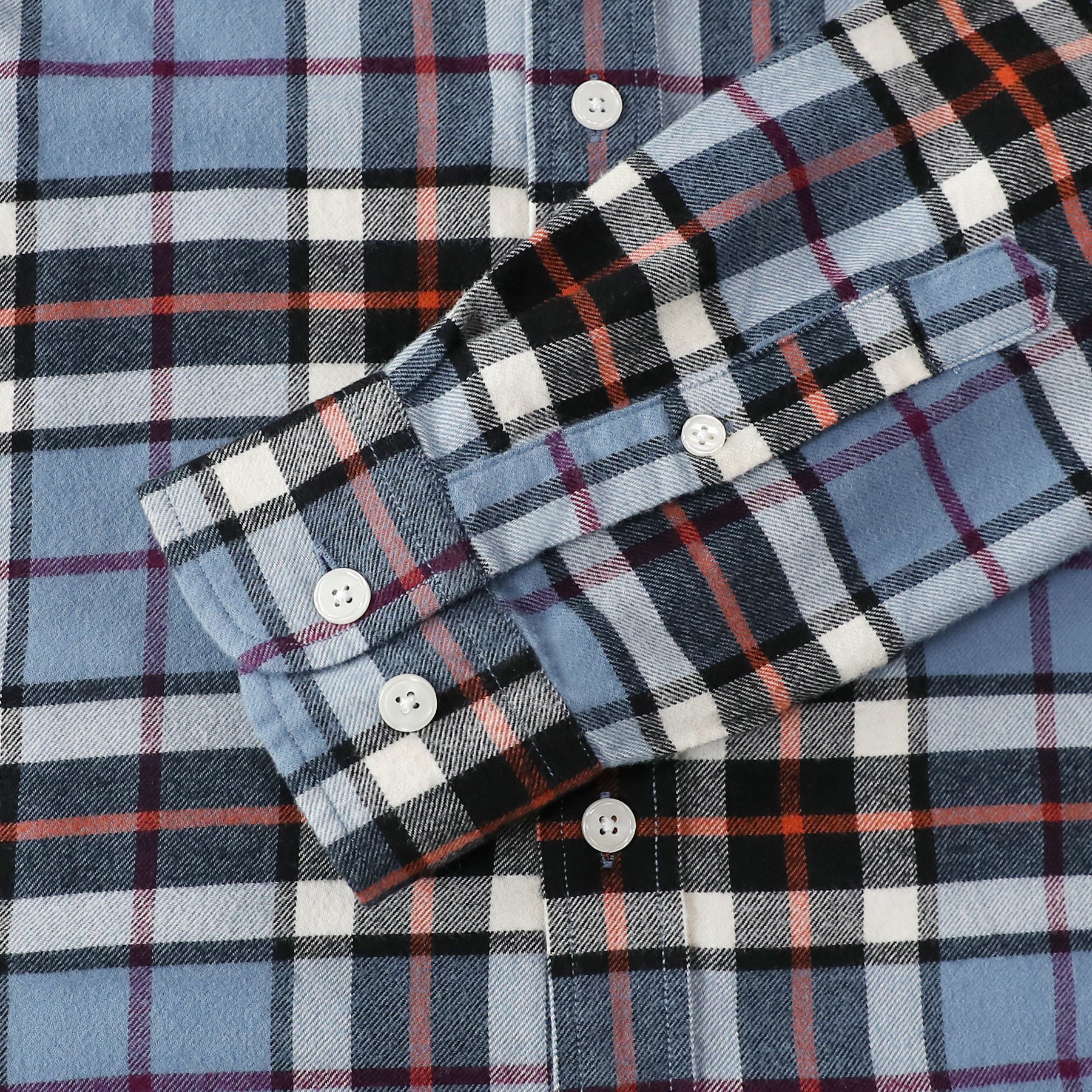Dubinik® Flanellhemd für Herren, 100 % Baumwolle, Herren-Flanellhemden, langärmelig, kariert, weich, lässig, Button-Down-Hemd, Herren #66016