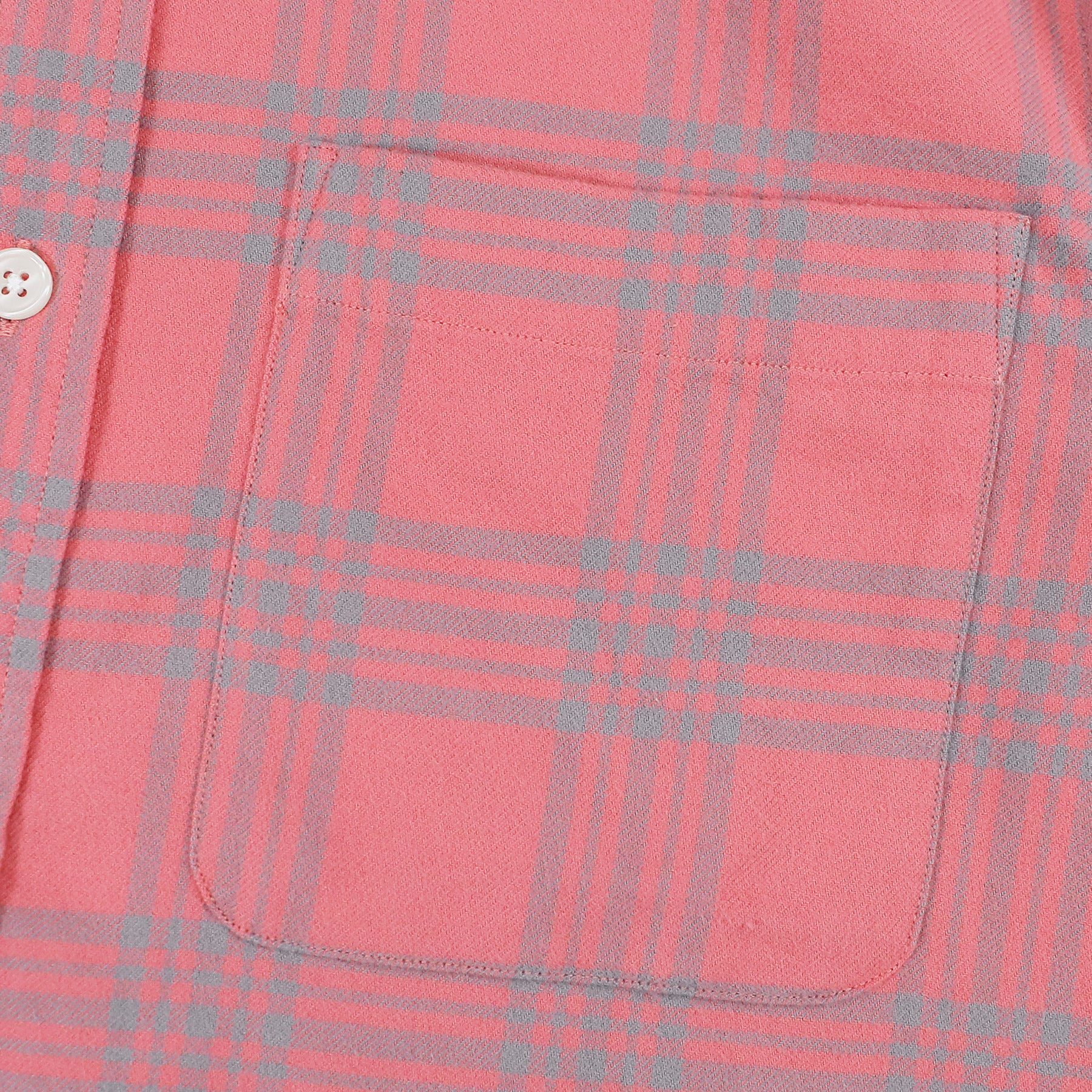 Dubinik® Portez du rose pour la sensibilisation au cancer du sein ! Chemise en flanelle 100 % coton pour homme, manches longues, à carreaux, douce et décontractée, boutonnée, n° 66024