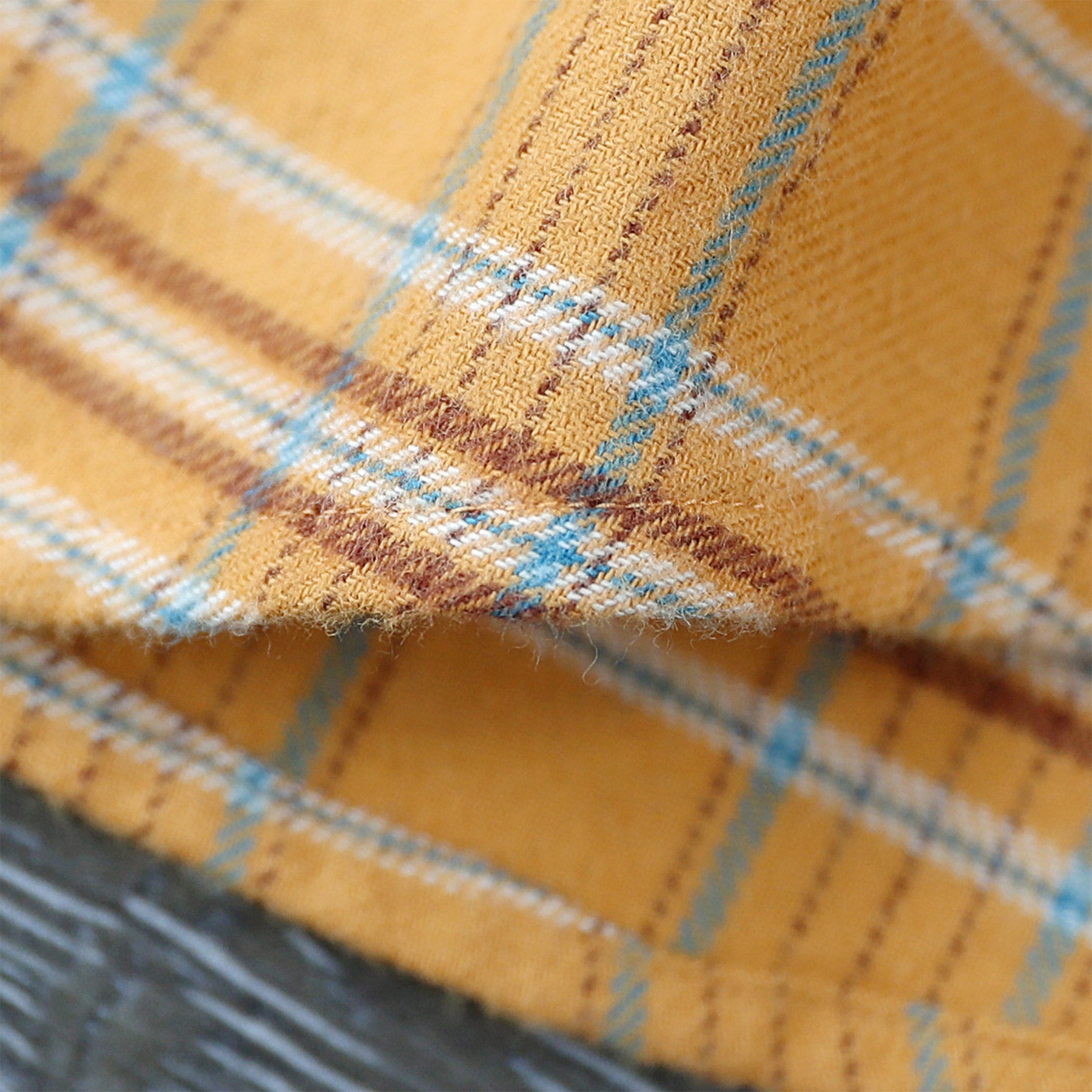 Dubinik® Flanellhemd für Herren, 100 % Baumwolle, Herren-Flanellhemden, langärmelig, kariert, weich, lässig, Button-Down-Hemd, Herren #66205