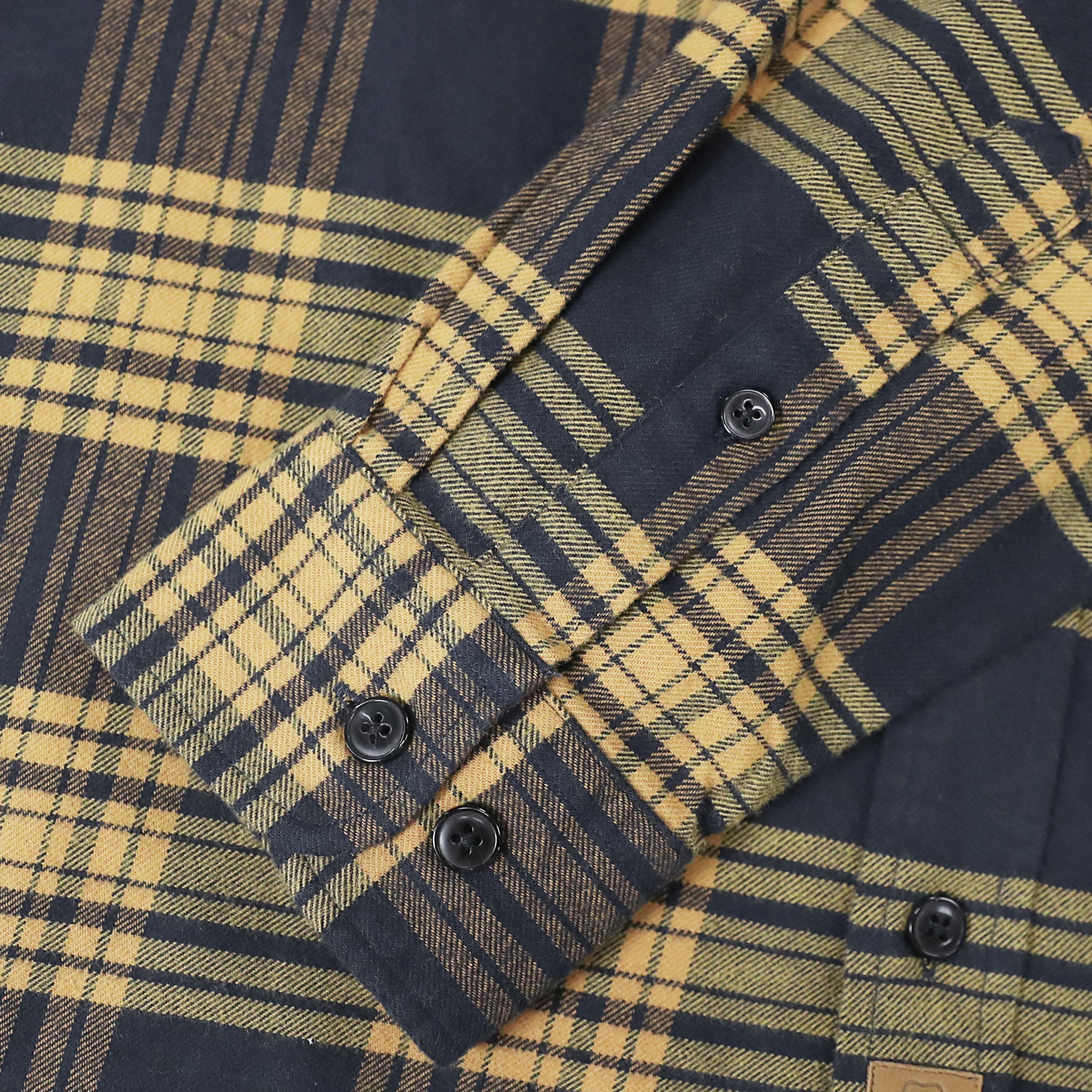 Dubinik® Flanellhemd für Herren, 100 % Baumwolle, Herren-Flanellhemden, langärmelig, kariert, weich, lässig, Button-Down-Hemd, Herren #66117