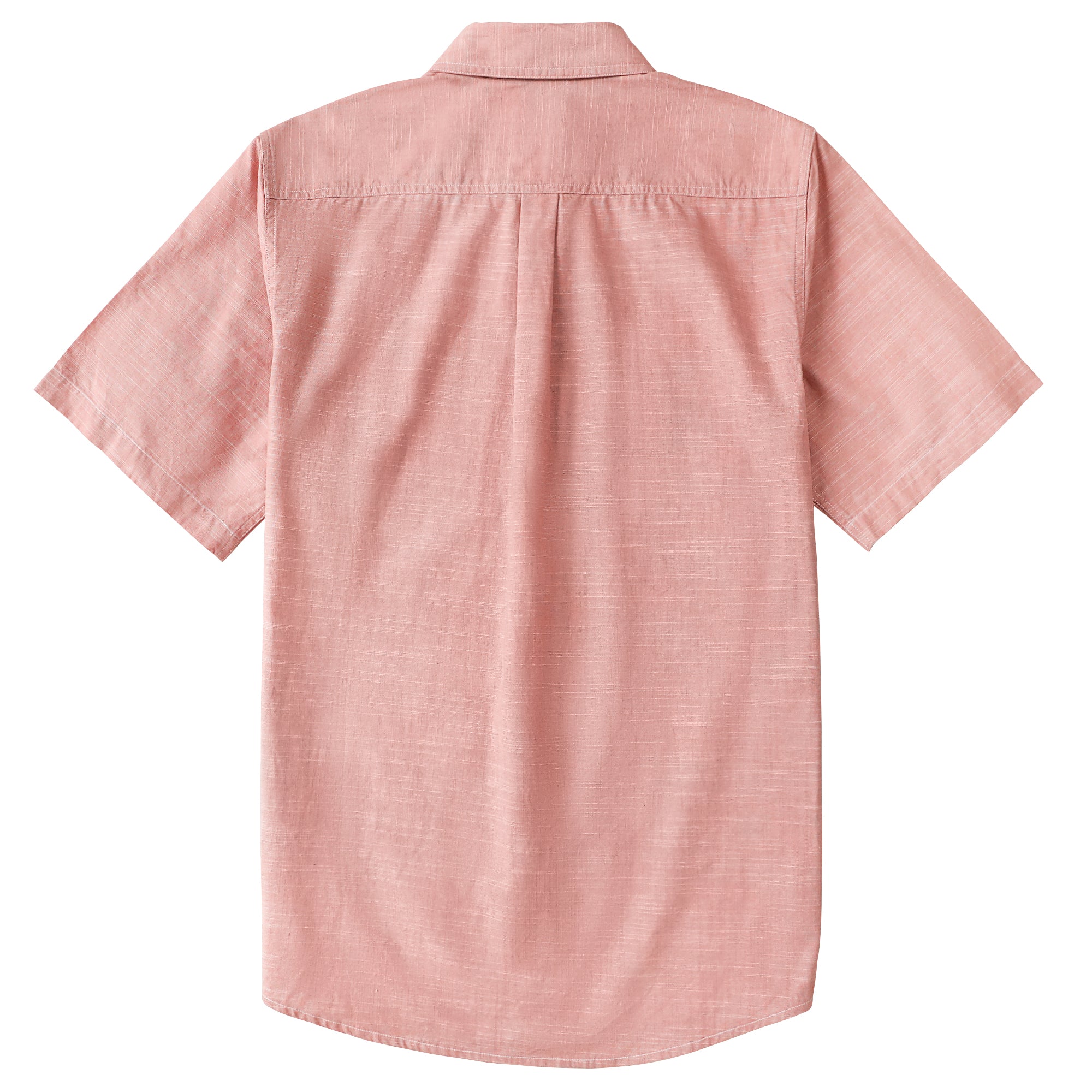 Dubinik® Mens Short Sleeve Button Down Casual Cotton Regular Fit Lightweight Pocket Chambray Mens Button Down Short Sleeve#0057002