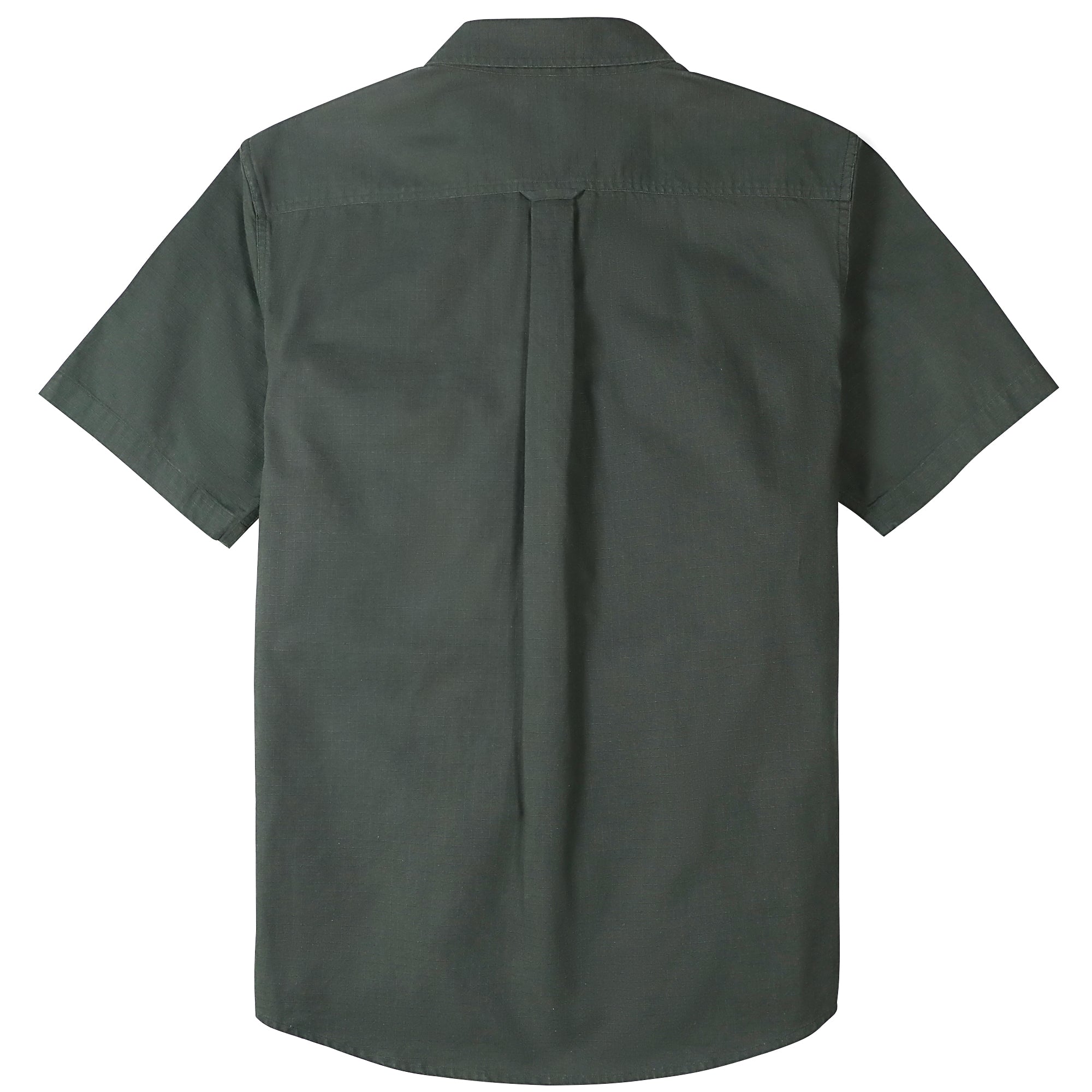 Dubinik® Mens Short Sleeve Button Down Shirts Two Pocket Vintage Mens Work Shirt Cotton Mens Shirts Casual with Stretch#0055004