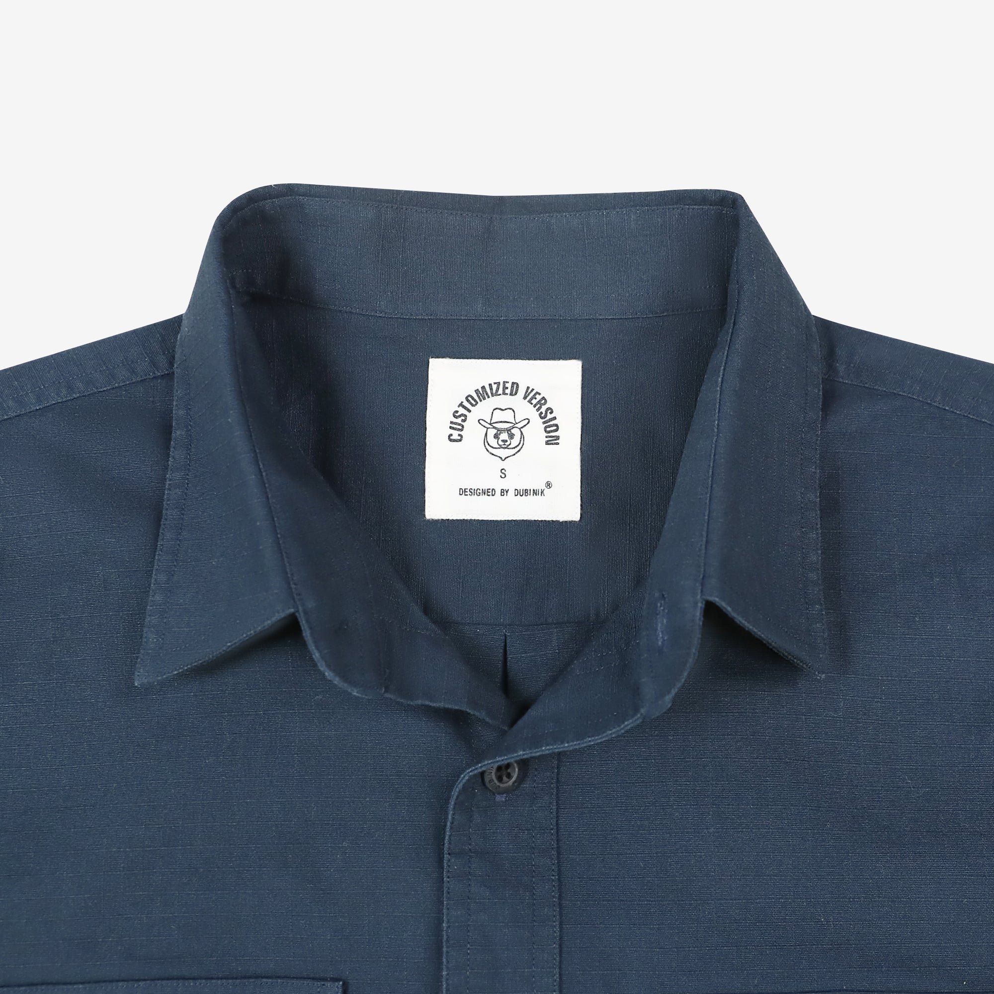 Dubinik® Mens Short Sleeve Button Down Shirts Two Pocket Vintage Mens Work Shirt Cotton Mens Shirts Casual with Stretch#0055007