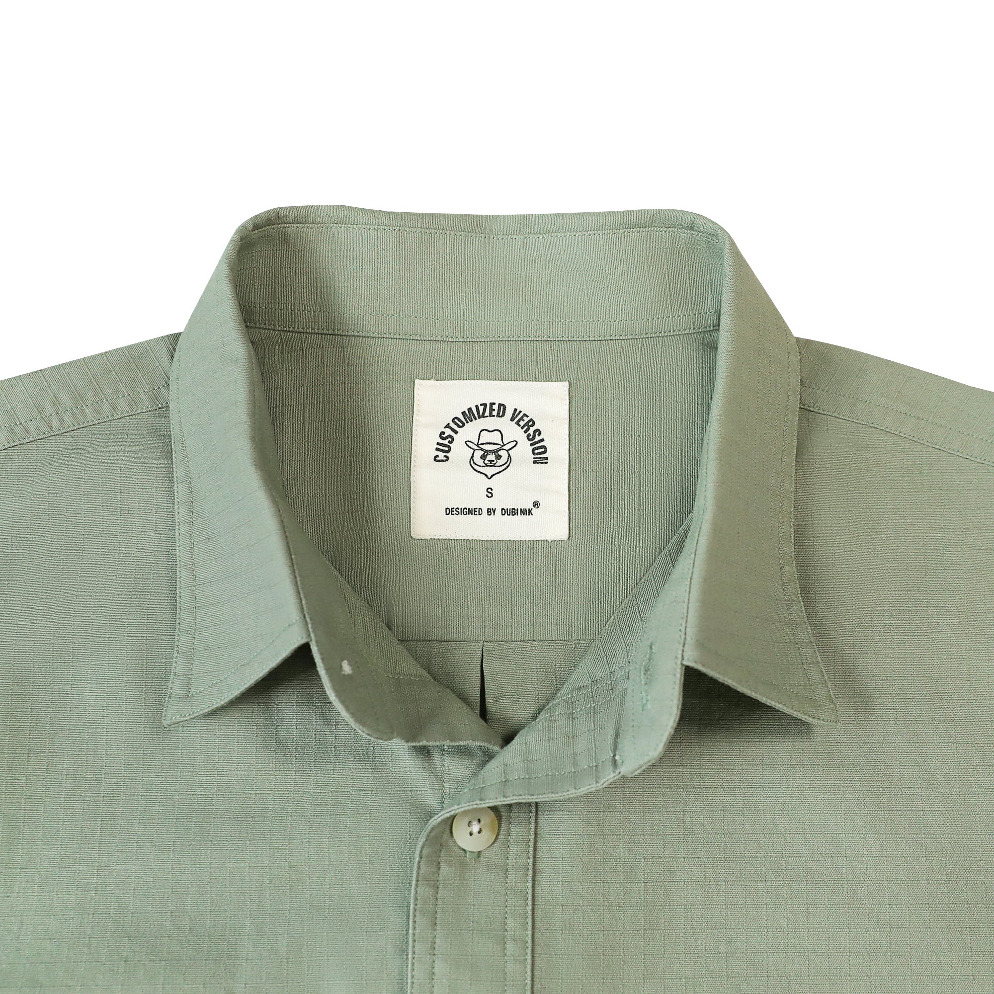 Dubinik® Mens Short Sleeve Button Down Shirts Two Pocket Vintage Mens Work Shirt Cotton Mens Shirts Casual with Stretch#0055006