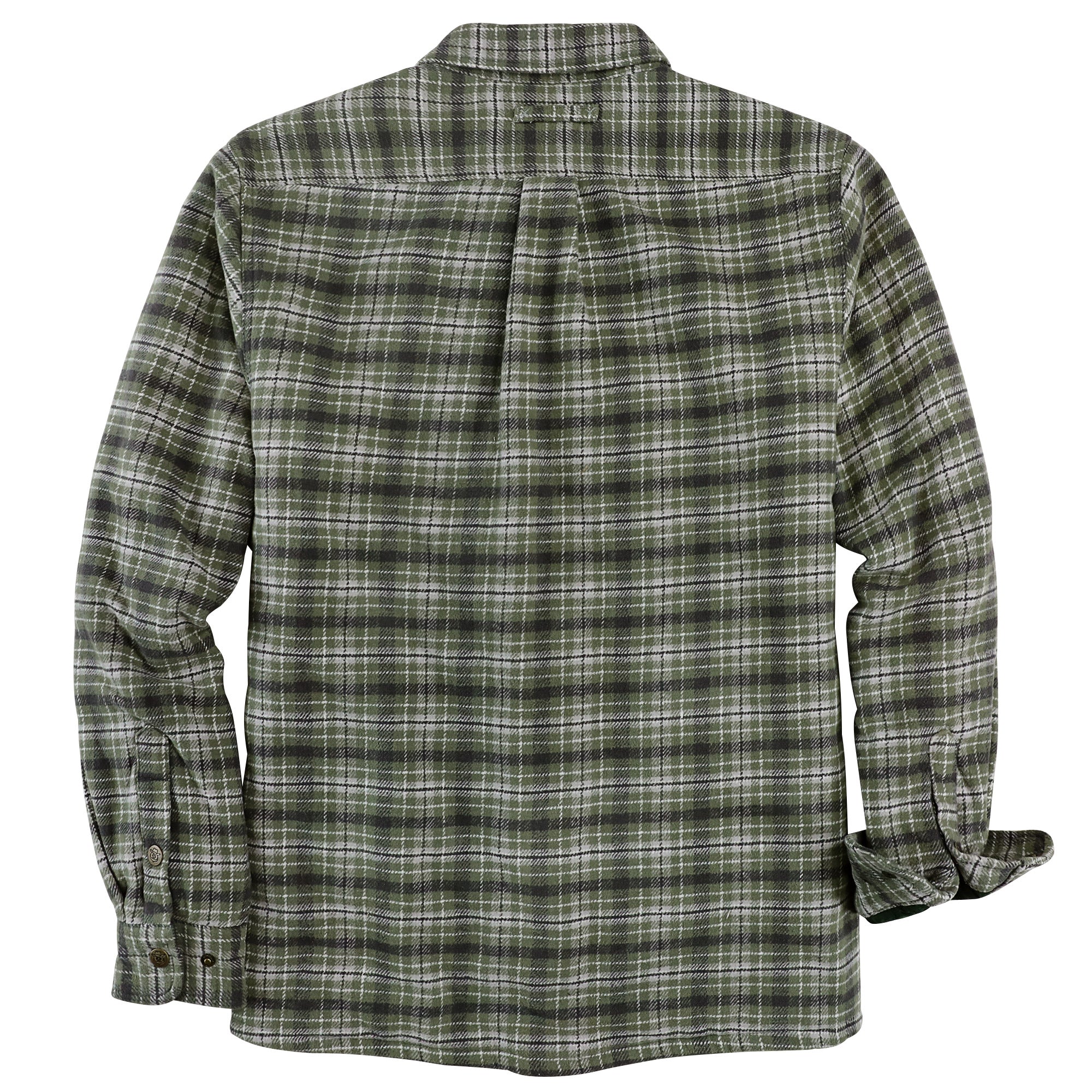 Dubinik® Mens Lightweight Jacket Cozy Warm Lined Flannel Shirts for Men Long Sleeve Snap Casual Plaid 2 Chest Pockets#0181008