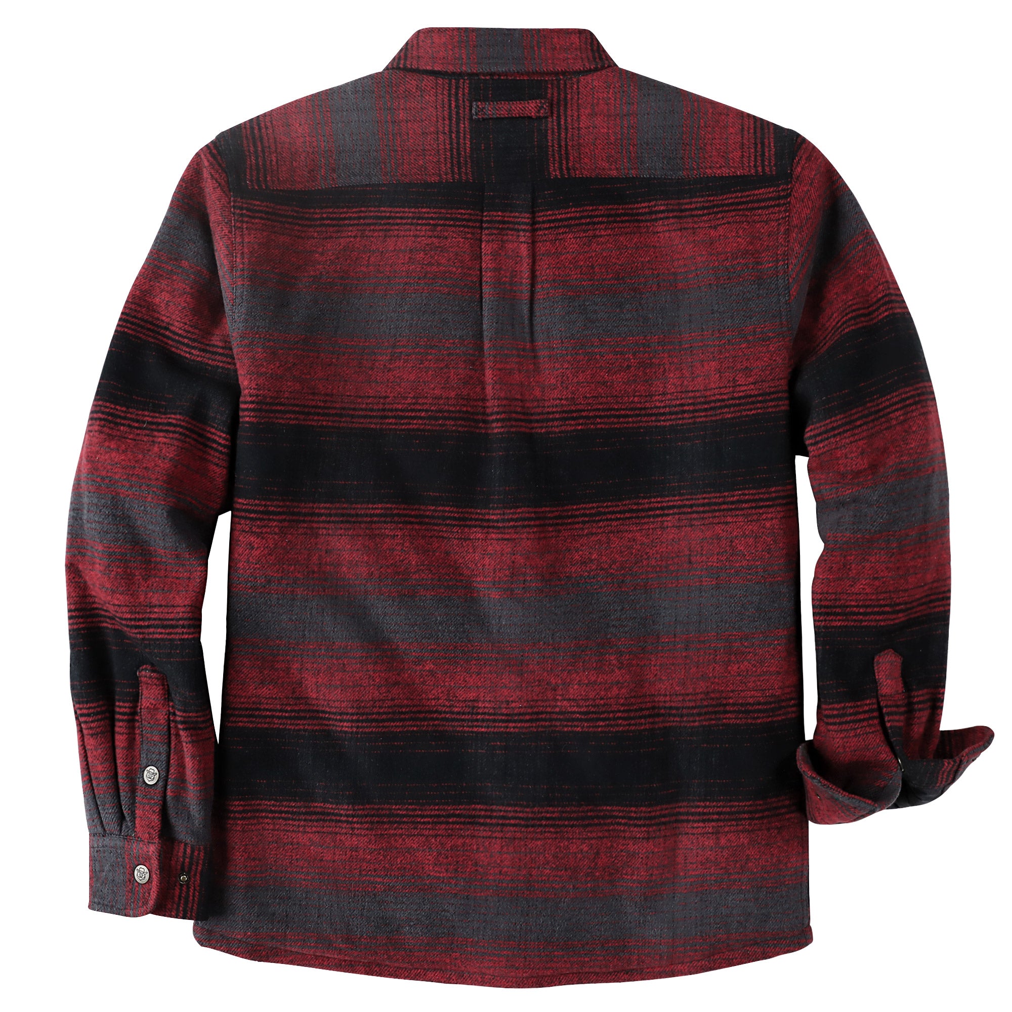 Dubinik® Mens Lightweight Jacket Cozy Warm Lined Flannel Shirts for Men Long Sleeve Snap Casual Plaid 2 Chest Pockets#0181007