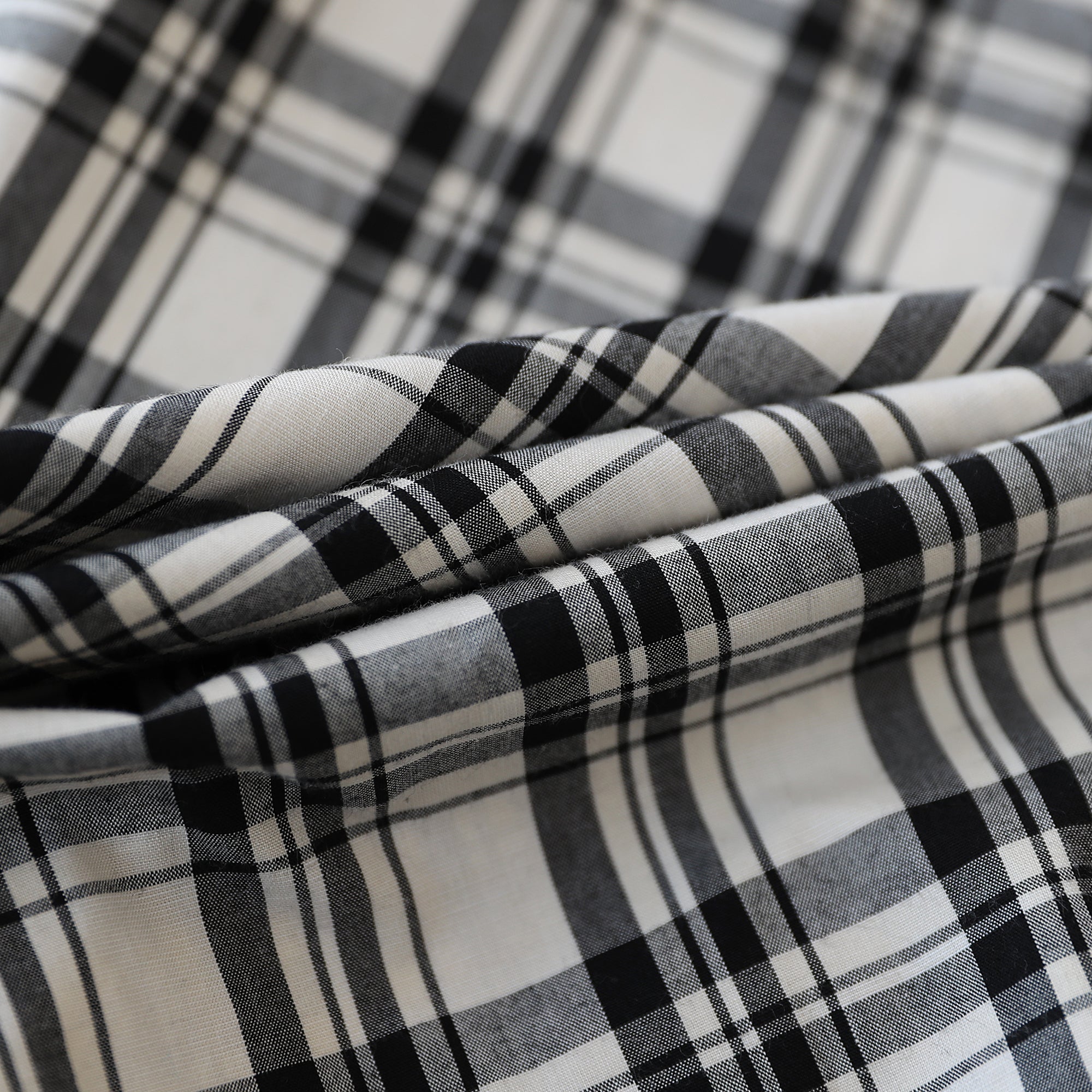 Dubinik® Pearl Snap Shirts For Men Long Sleeve Lightweight Casual Western Plaid Cowboy Cotton Vintage Work Shirt#48009