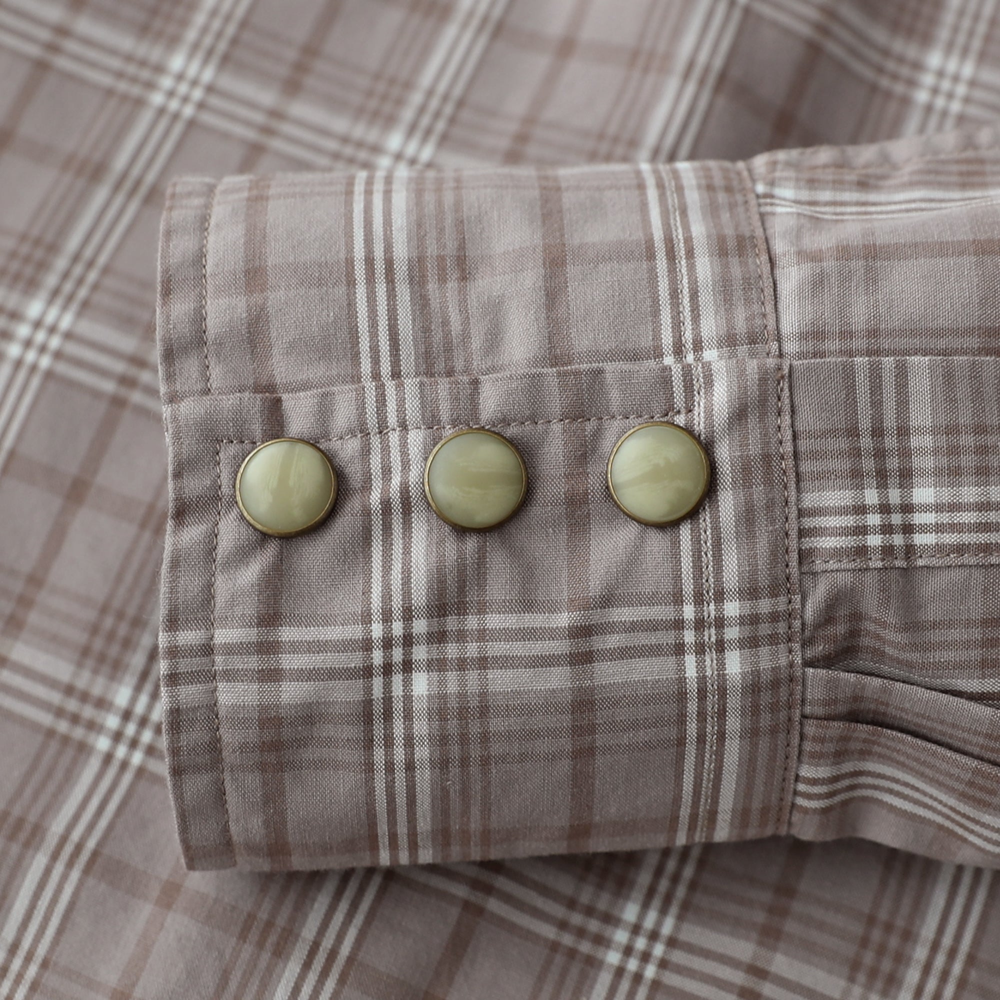 Dubinik® Pearl Snap Shirts For Men Long Sleeve Lightweight Casual Western Plaid Cowboy Cotton Vintage Work Shirt#48016