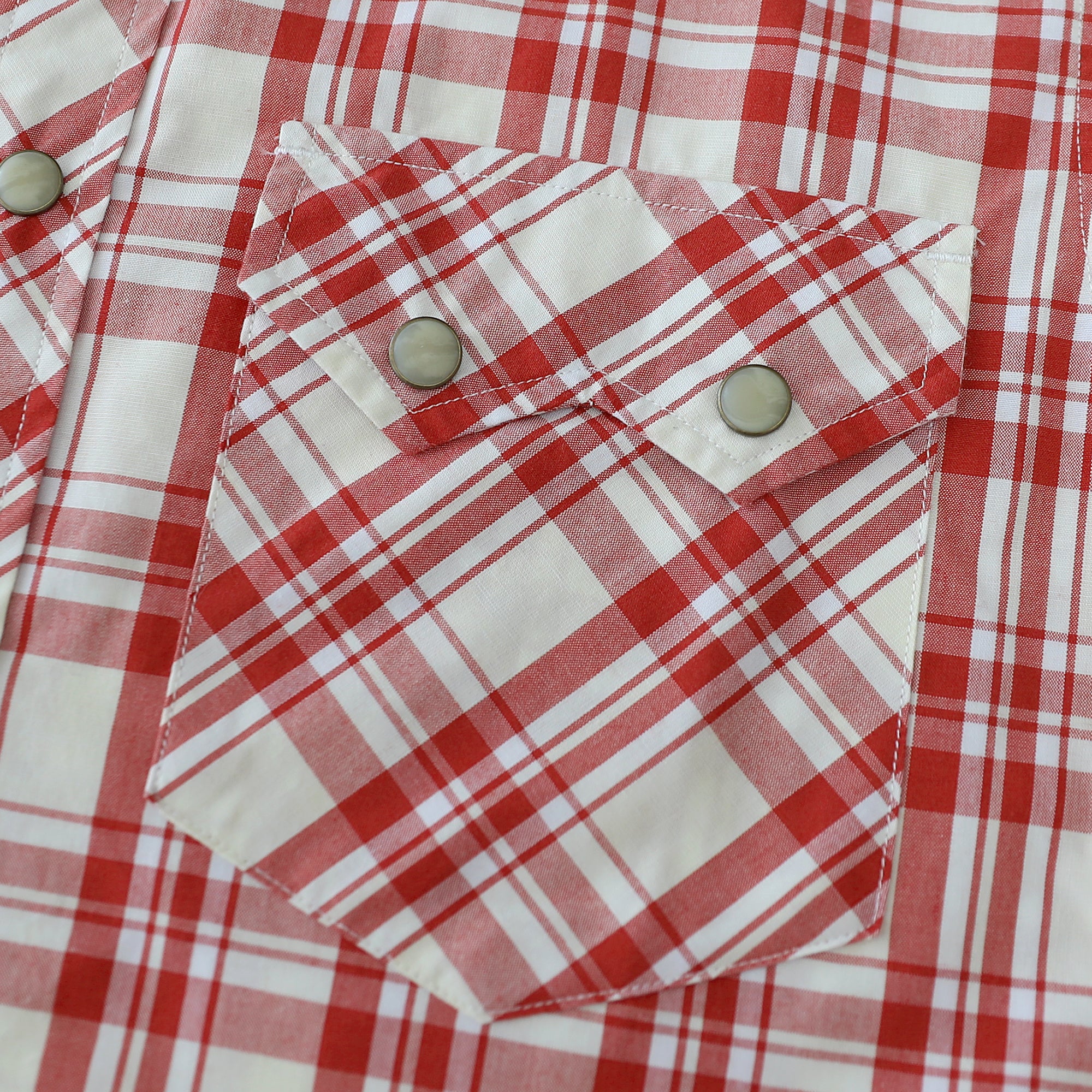 Dubinik® Pearl Snap Shirts For Men Long Sleeve Lightweight Casual Western Plaid Cowboy Cotton Vintage Work Shirt#48005