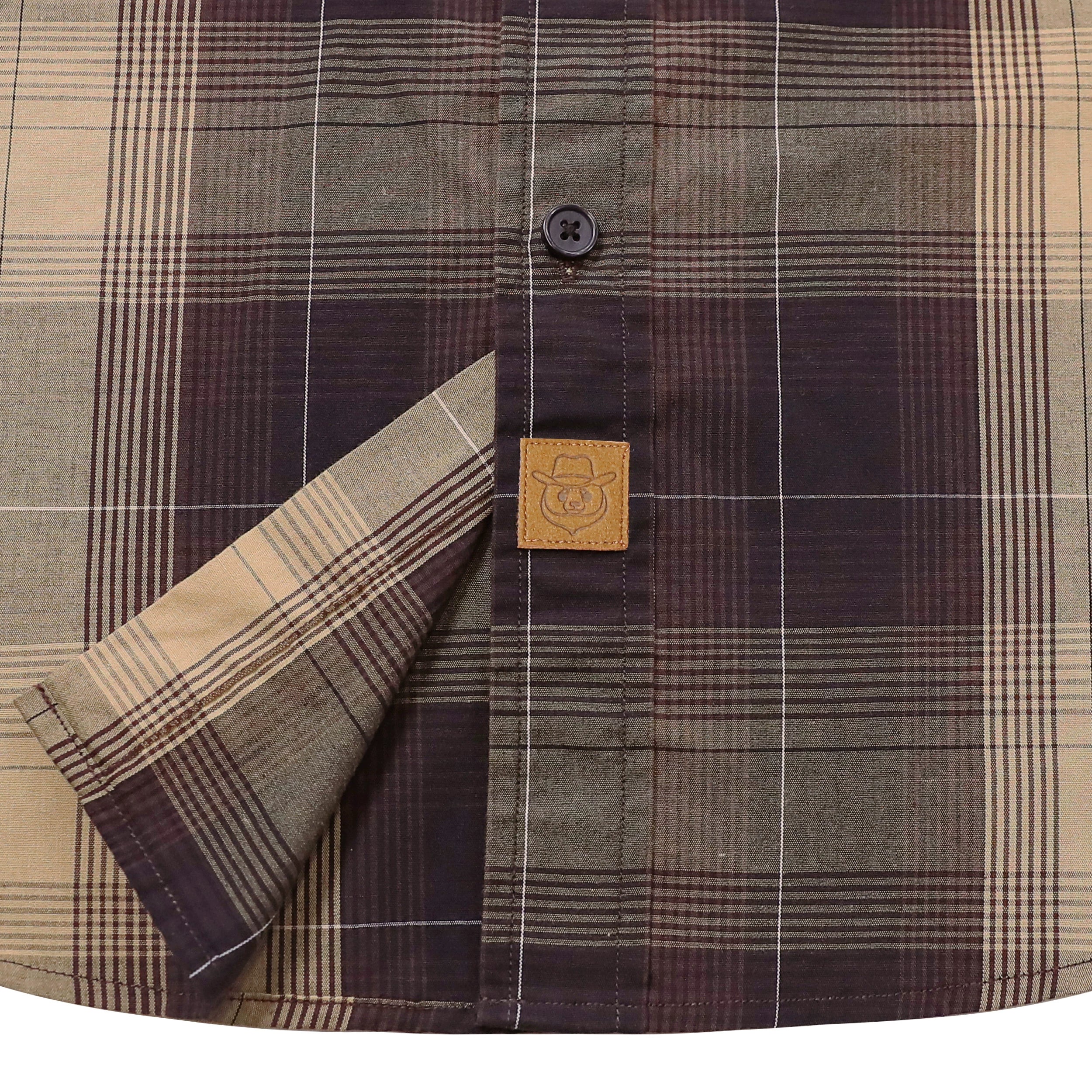 Dubinik® Herren Kurzarm Button-Down-Hemden Sommer Vintage Kurzarm Button-Down Männer Leichte Herren Freizeithemden #51027