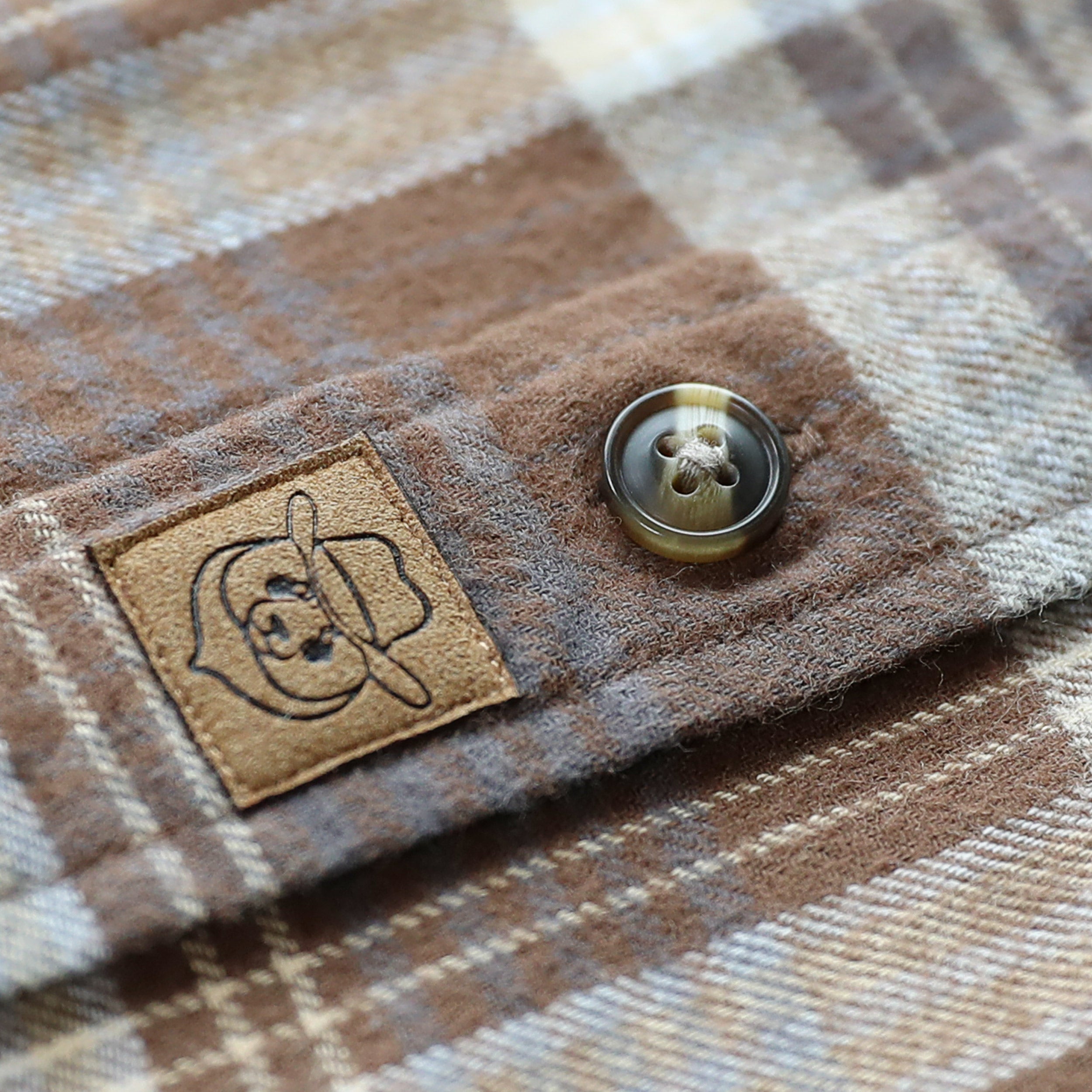 Chemise en flanelle Dubinik® pour homme, manches longues, boutonnée, à carreaux, tout en coton doux et brossé, chemise utilitaire décontractée pour homme #0030002