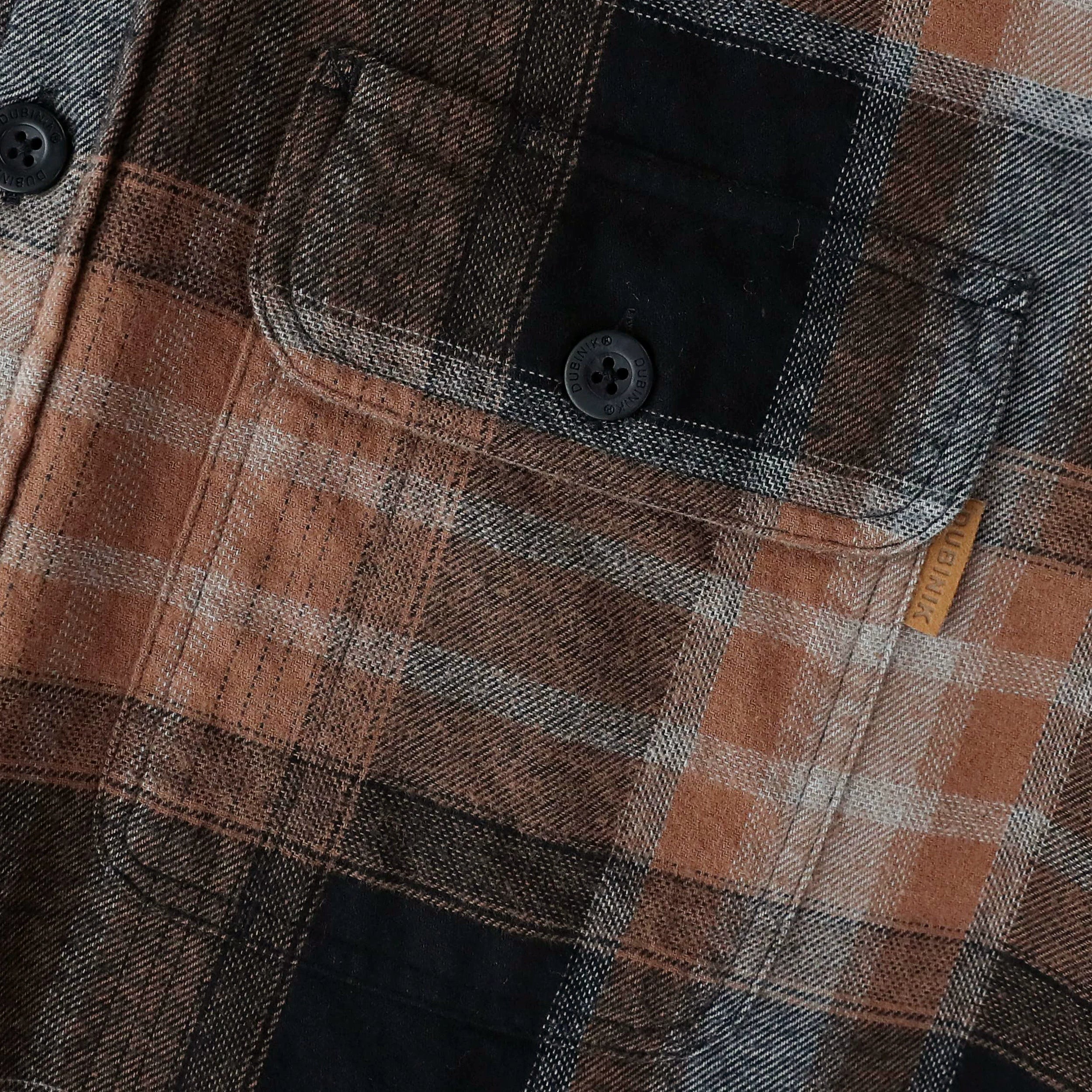Dubinik® Herren-Flanellhemd mit langen Ärmeln, mittelschwer, warm, lässig, weiche Baumwolle, Button-Down-Karohemd Nr. 3417