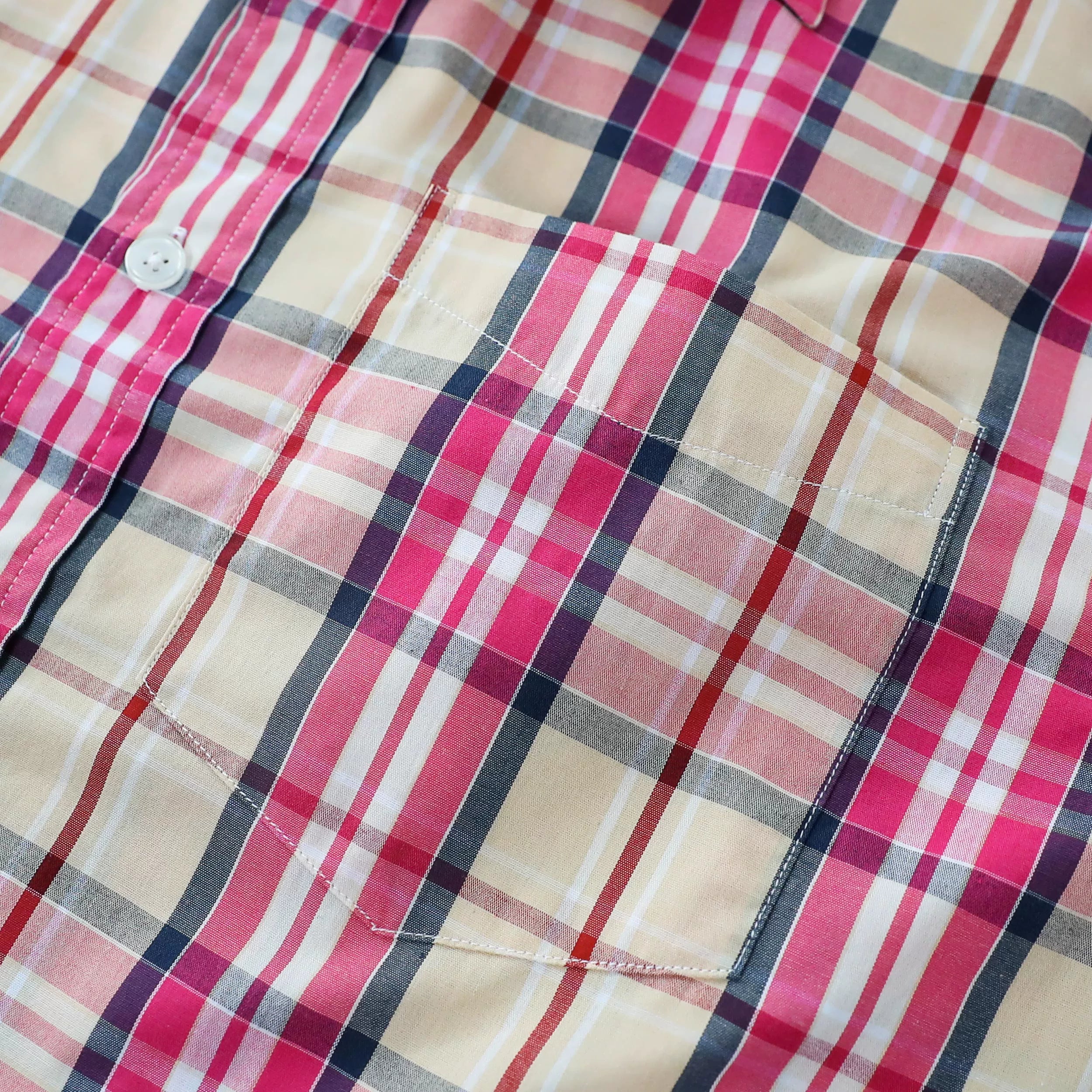 Dubinik®Mens Long Sleeve Casual Button Down Vintage Plaid Shirts#52023