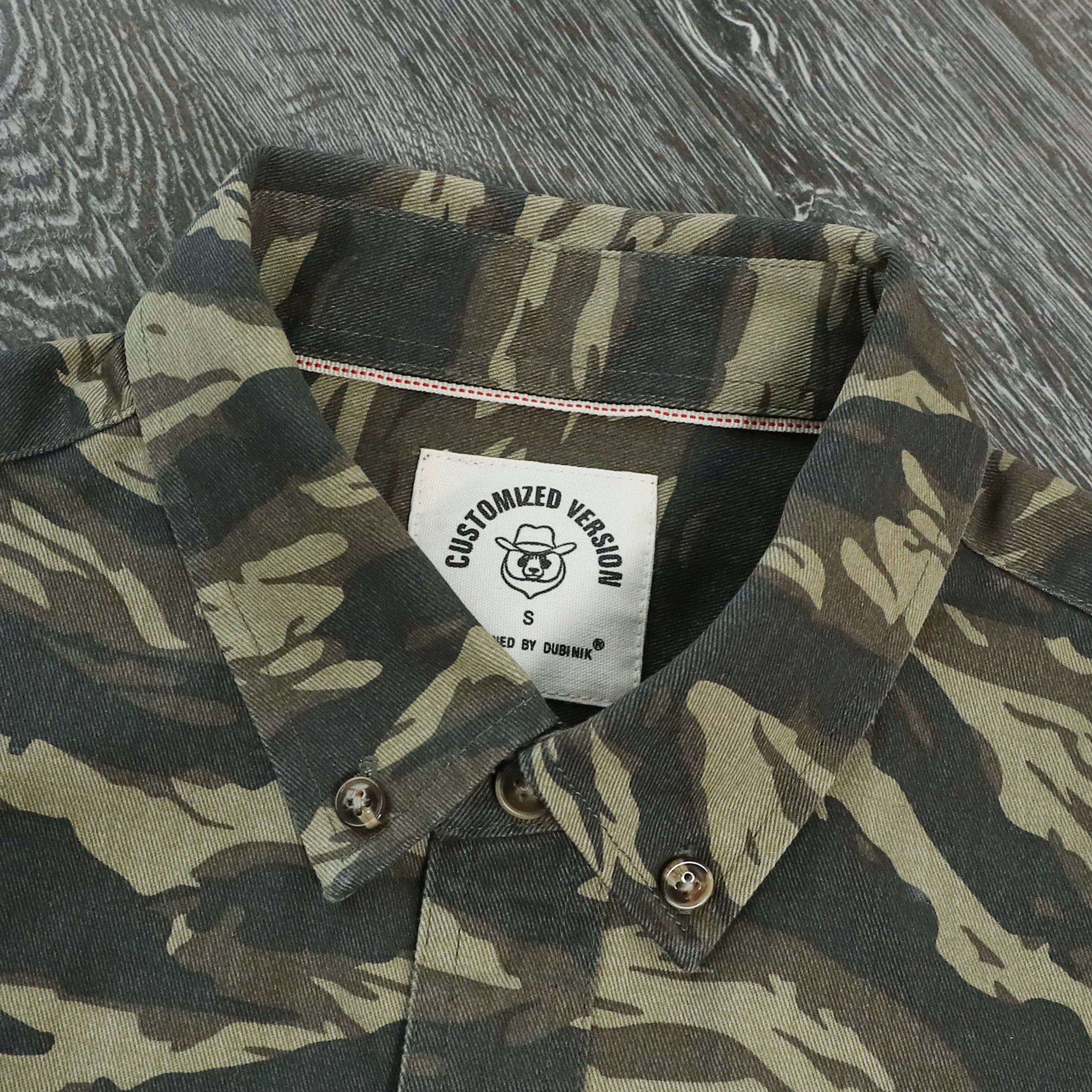 Chemise vintage décontractée pour homme, 100 % coton, avec poche, style travail, pour l'extérieur, #15CMC