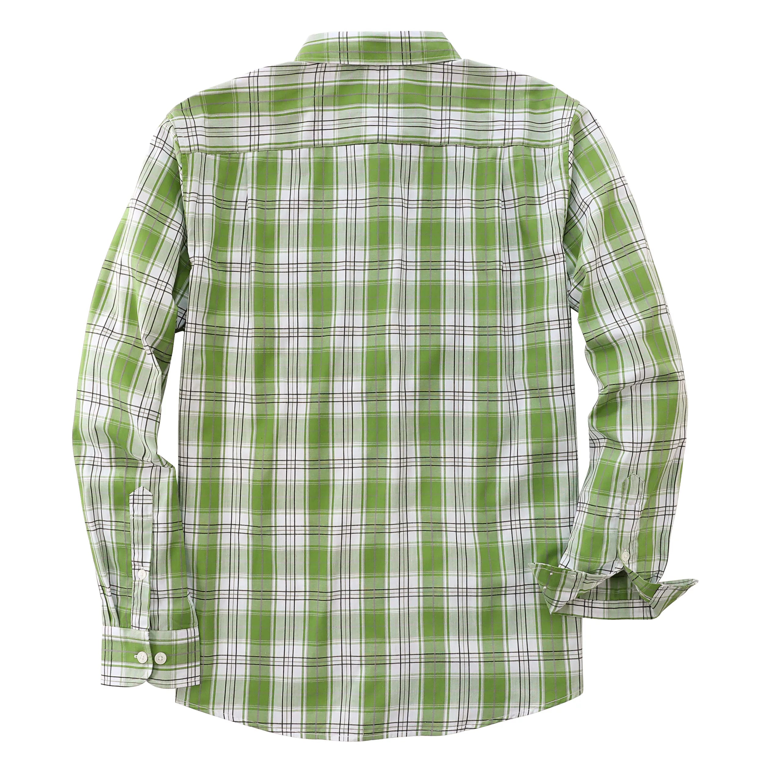 Chemises à carreaux vintage à manches longues et boutons pour homme Dubinik®#52022