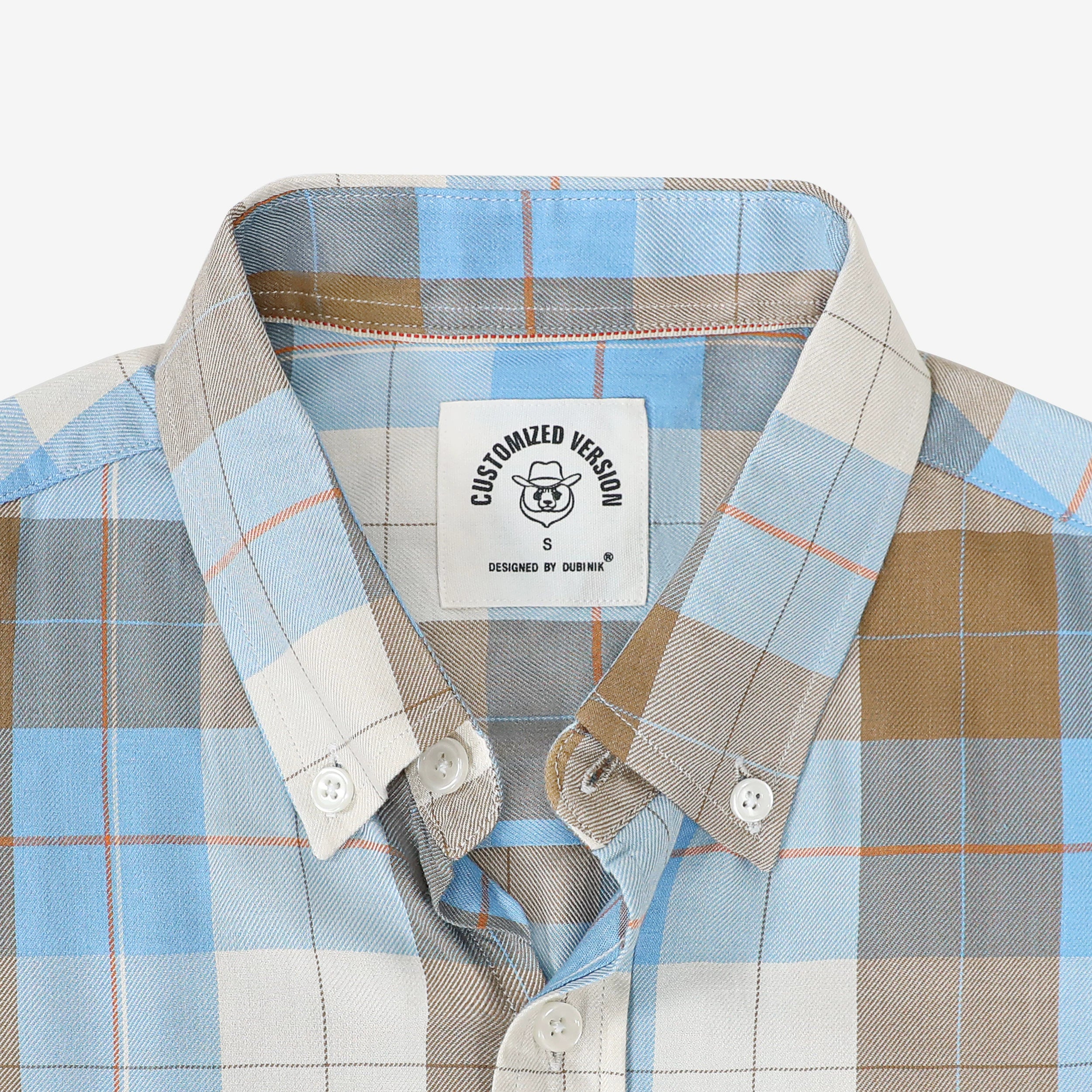 Dubinik® Bamboo Viscose Mens Short Sleeve Button Down Pockets Shirts#39701