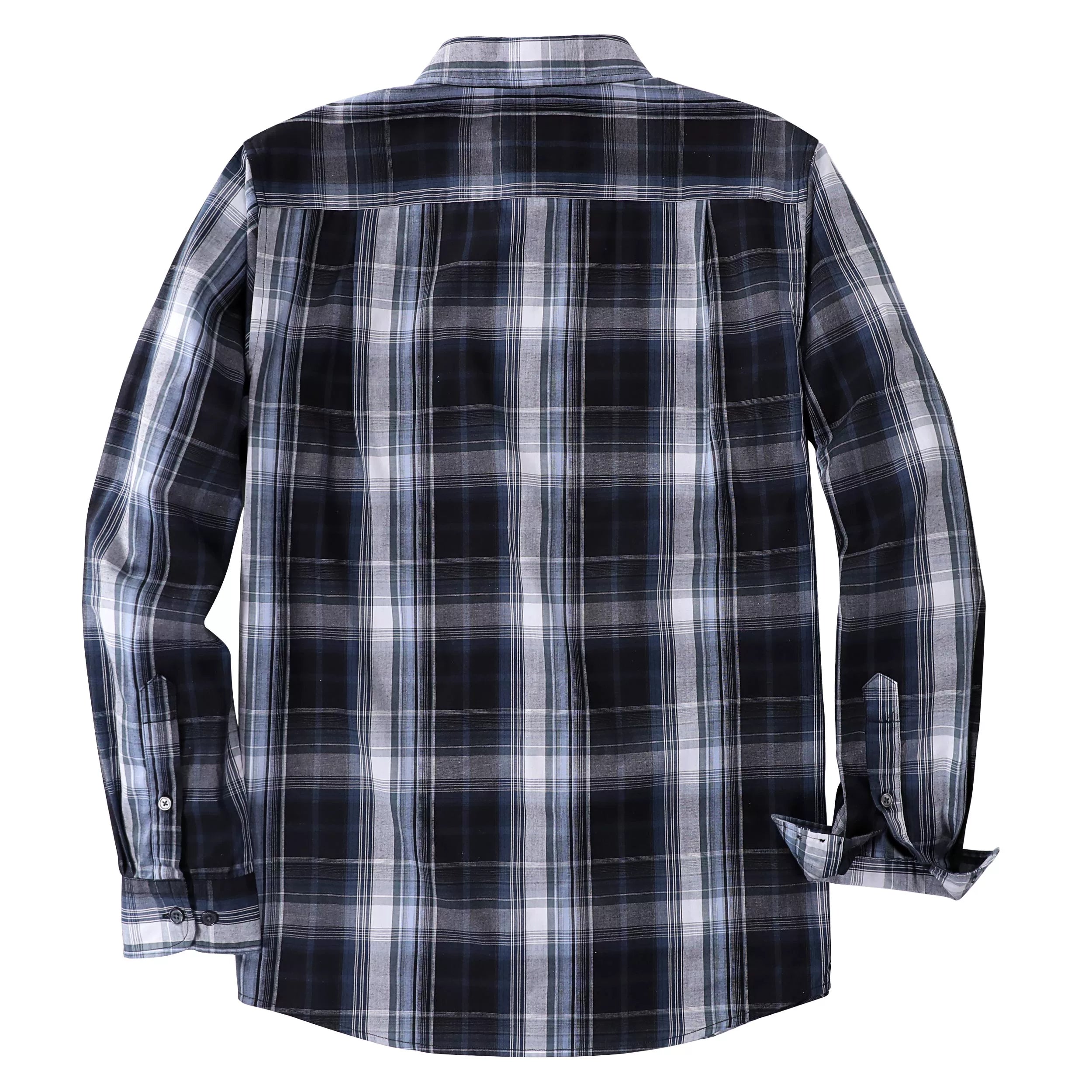 Chemises à carreaux vintage à manches longues et boutons pour homme Dubinik®#52024