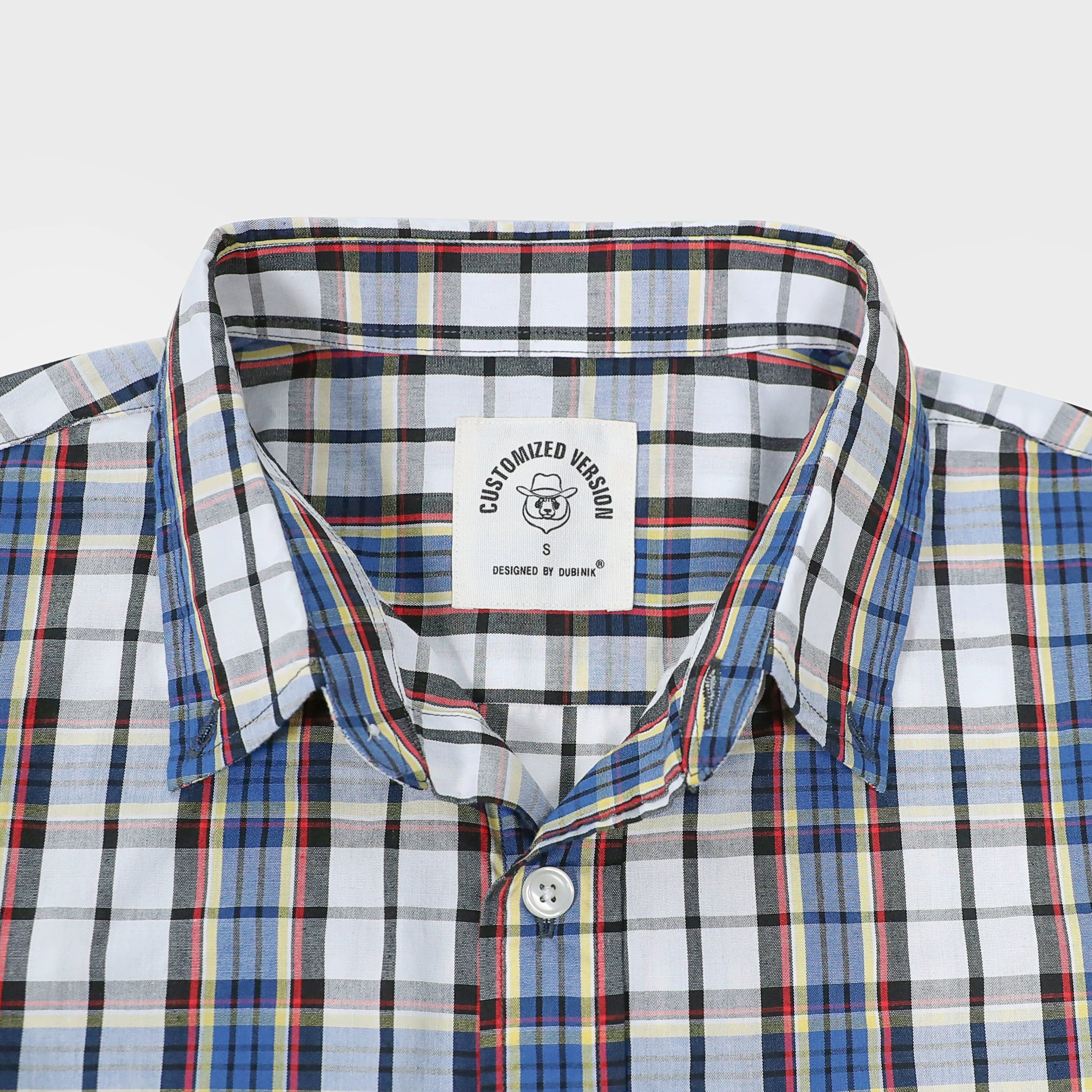 Chemises boutonnées à manches courtes pour hommes Dubinik®, chemises d'été vintage à manches courtes boutonnées pour hommes, chemises décontractées légères pour hommes #51009