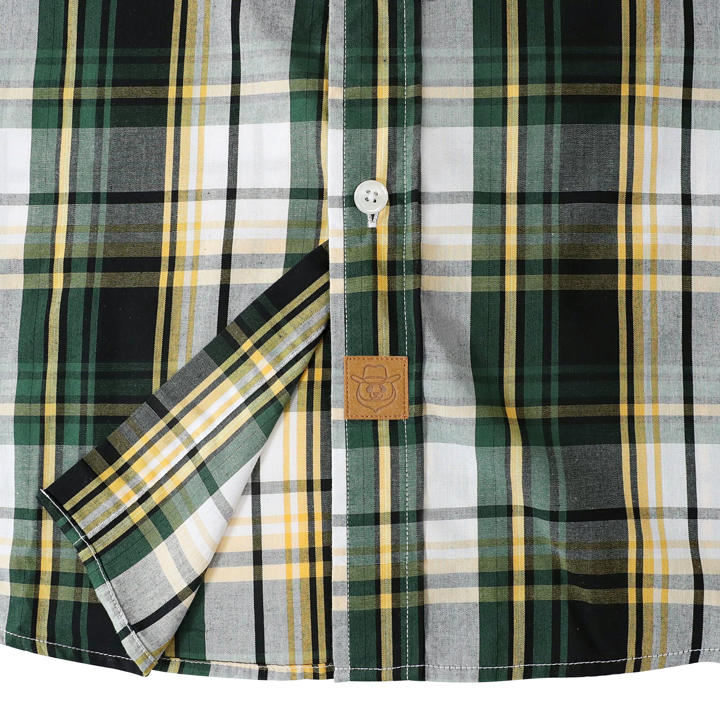 Dubinik®Mens Long Sleeve Casual Button Down Vintage Plaid Shirts#52004