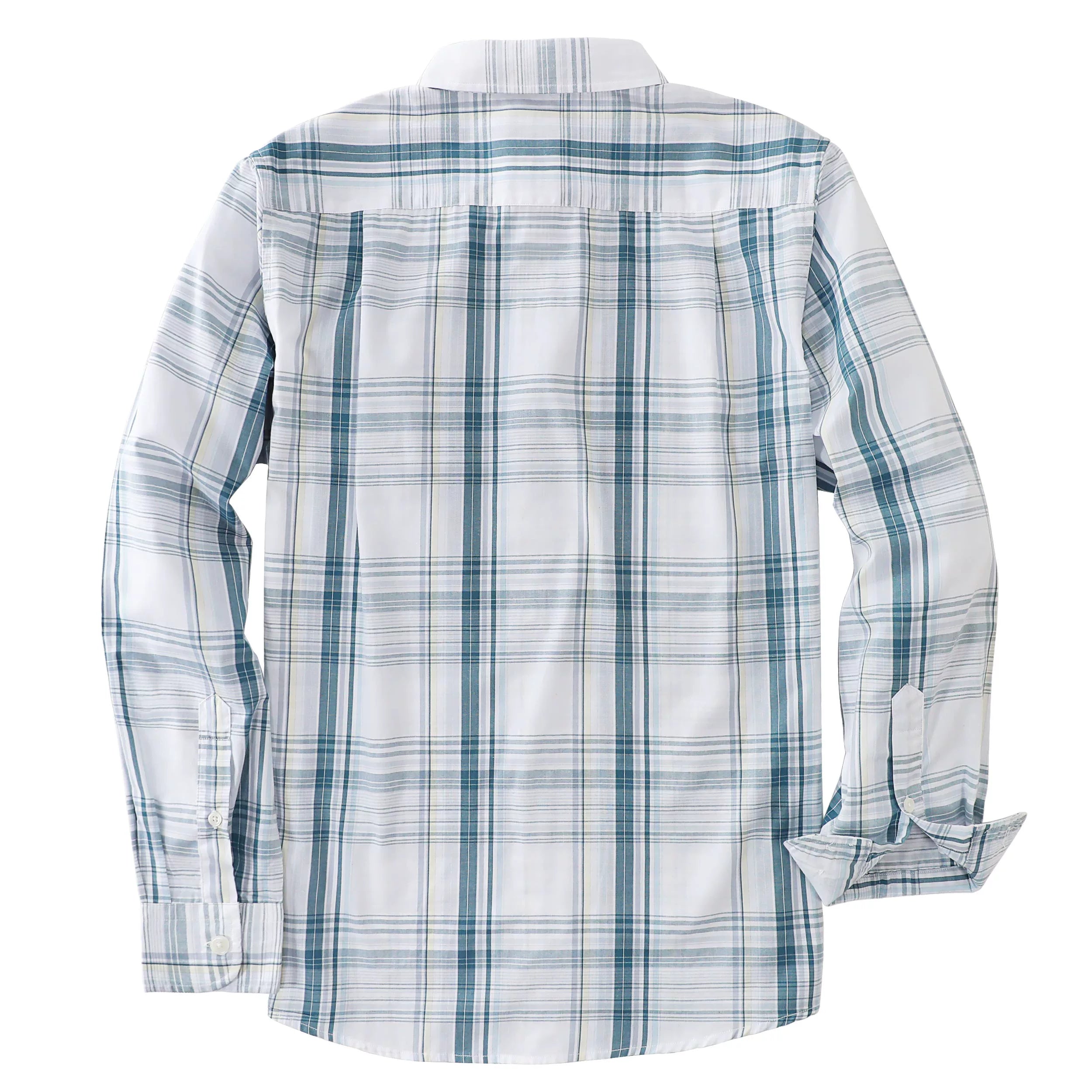 Dubinik®Mens Long Sleeve Casual Button Down Vintage Plaid Shirts#52016 Tall size in stock now!