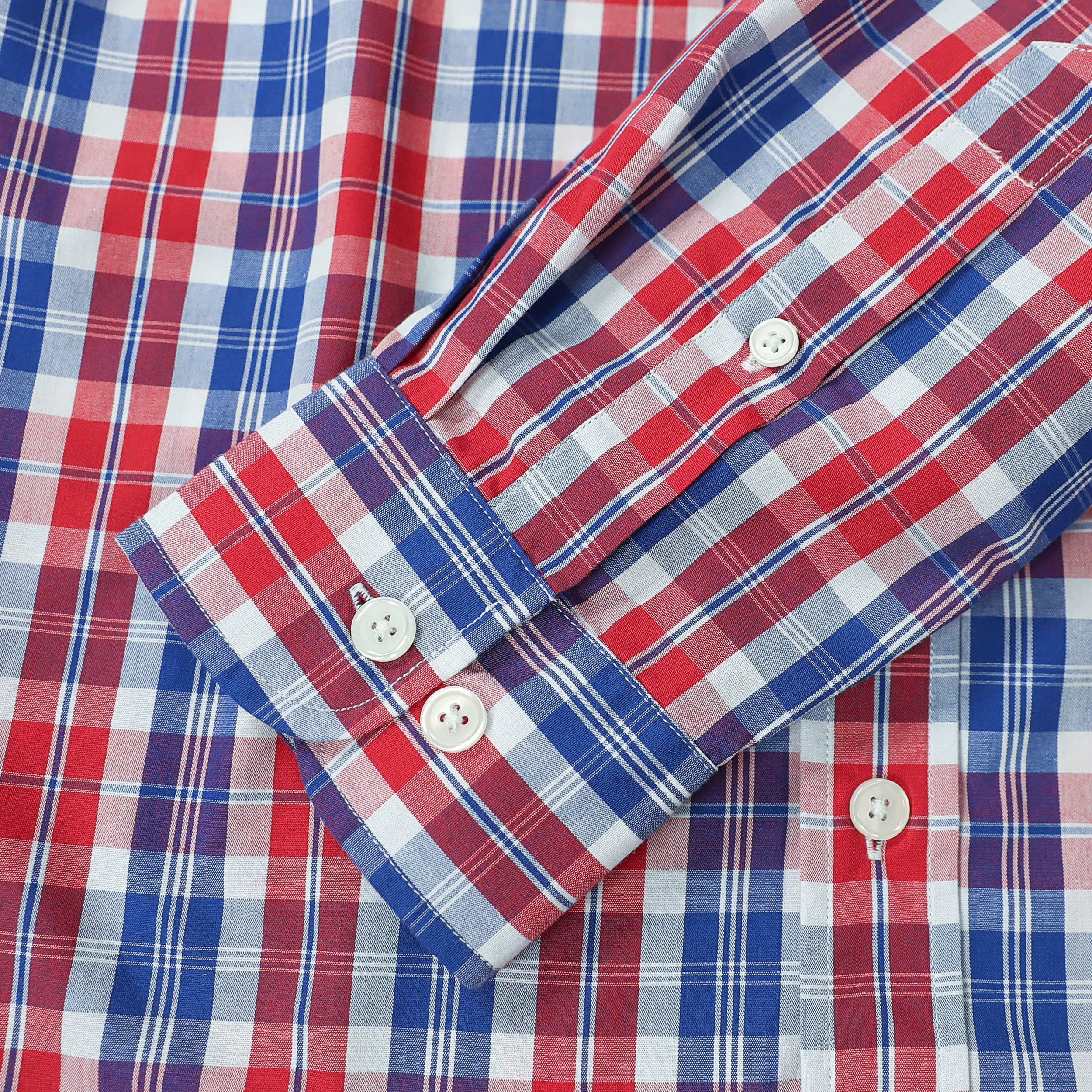 Dubinik®Herren Langarm Casual Button Down Vintage Plaid Shirts #52013