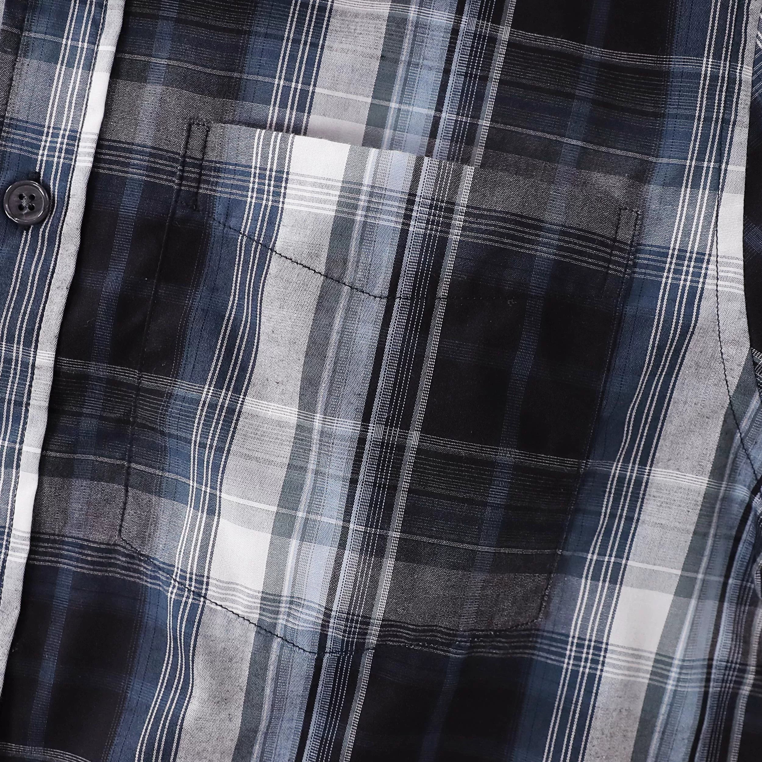 Chemises à carreaux vintage à manches longues et boutons pour homme Dubinik®#52024